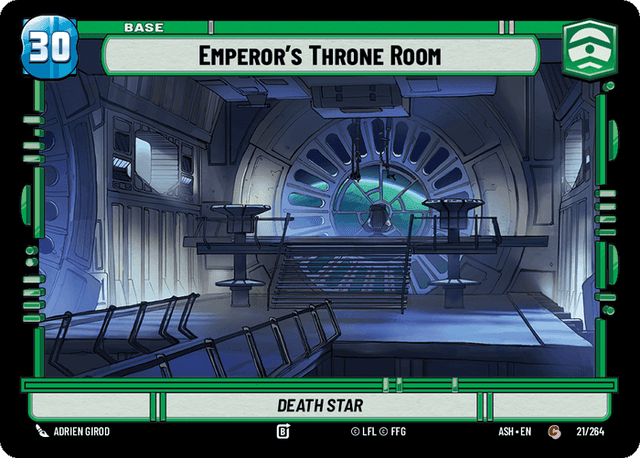 Emperor's Throne Room card art