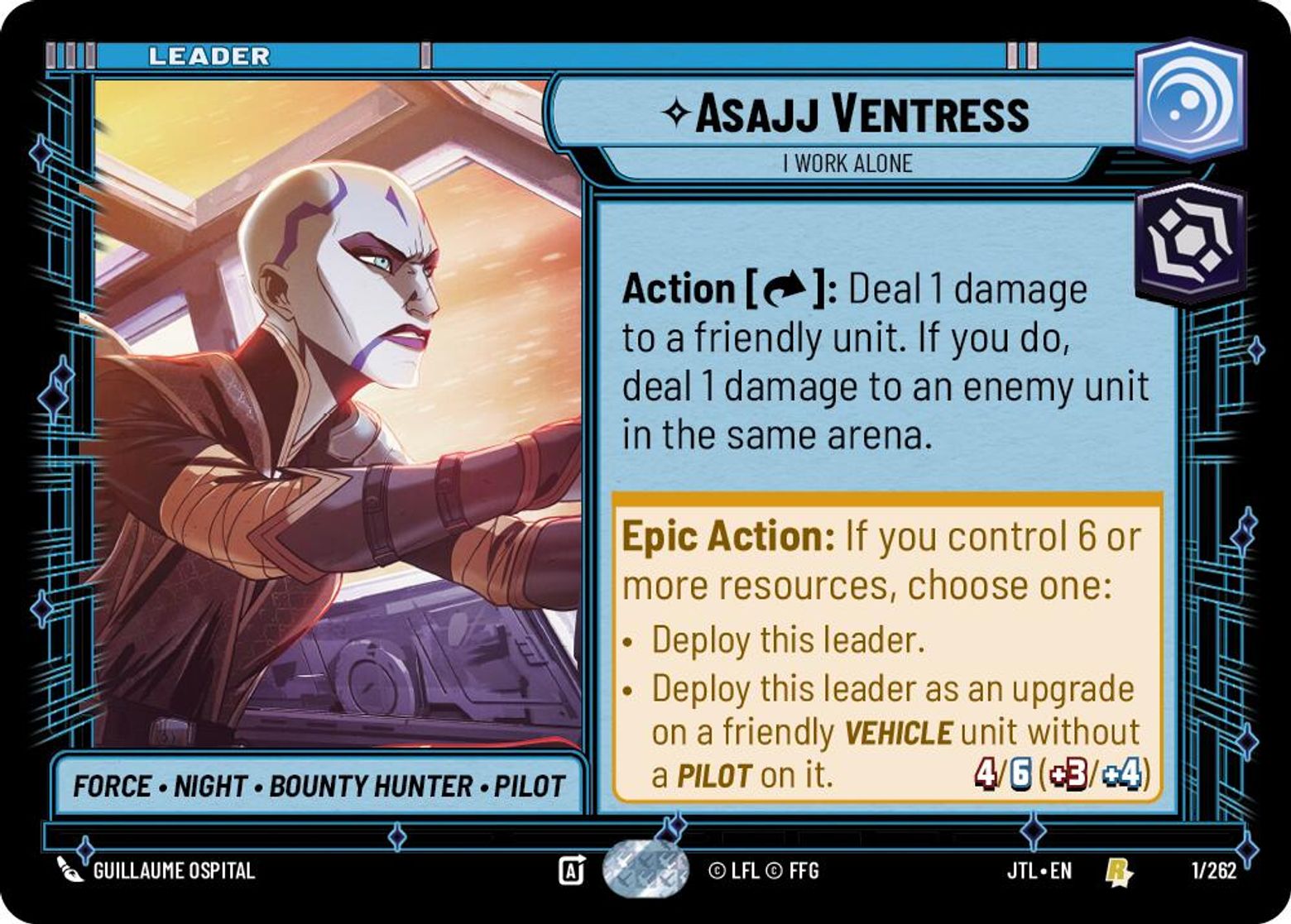 Asajj Ventress, I Work Alone