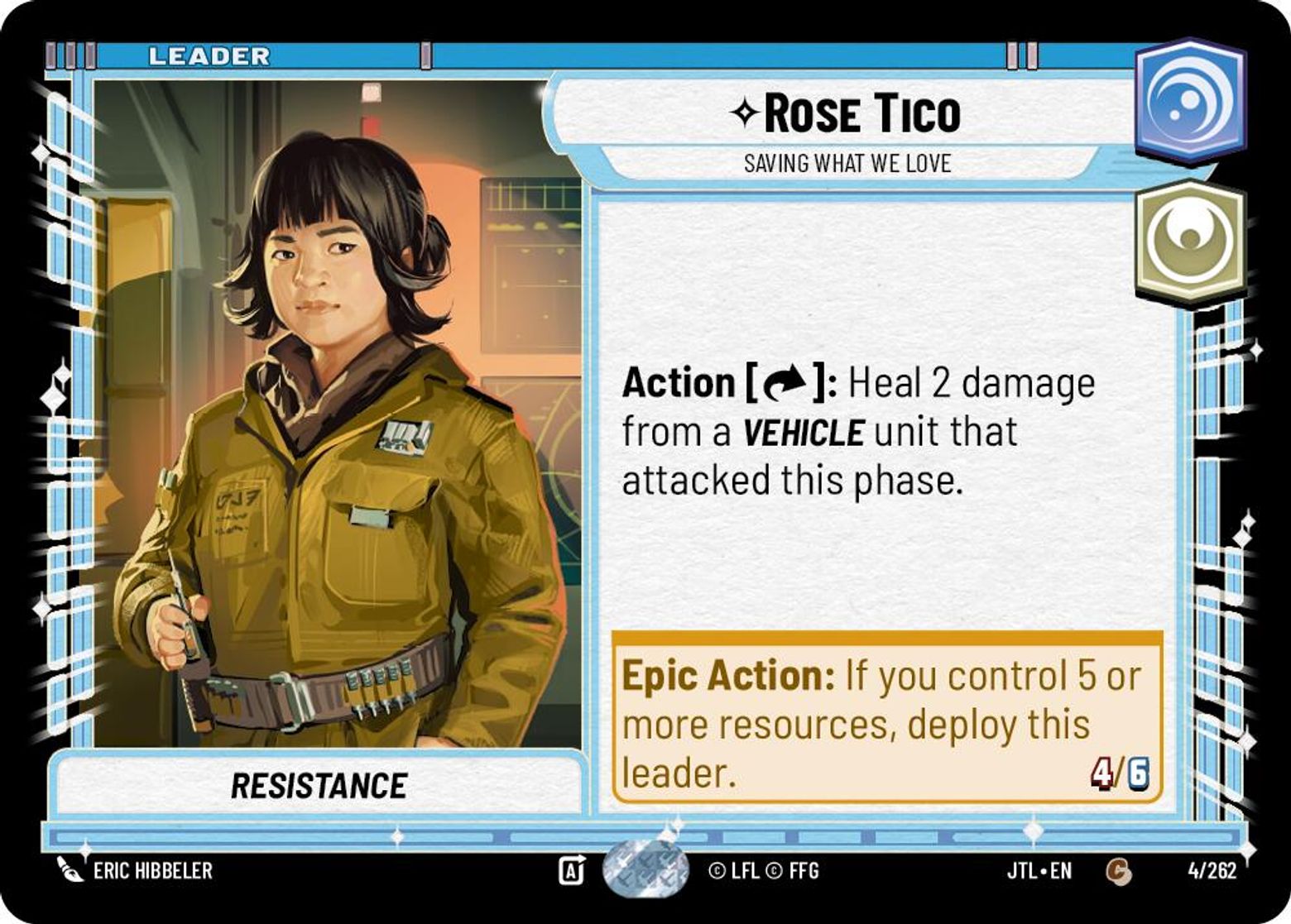 Rose Tico, Saving What We Love