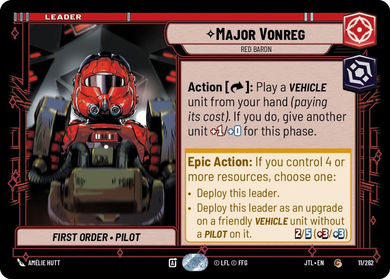 Major Vonreg, Red Baron