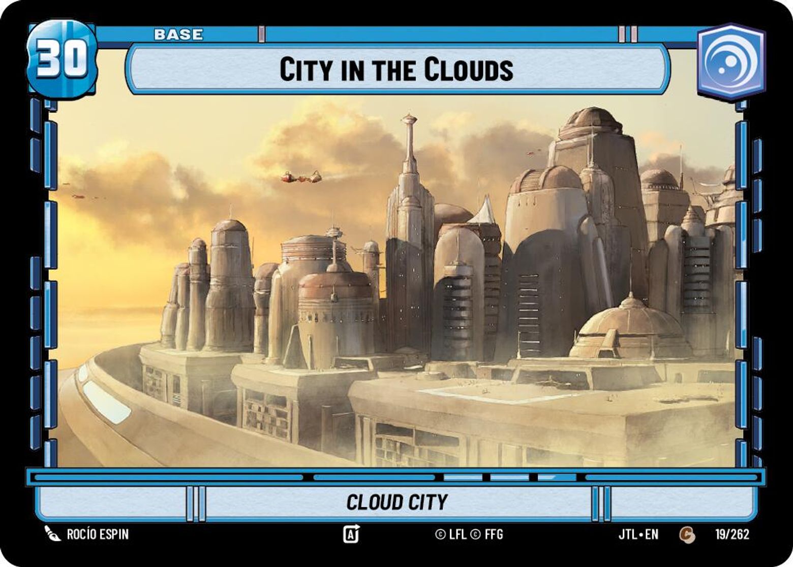 City in the Clouds card art