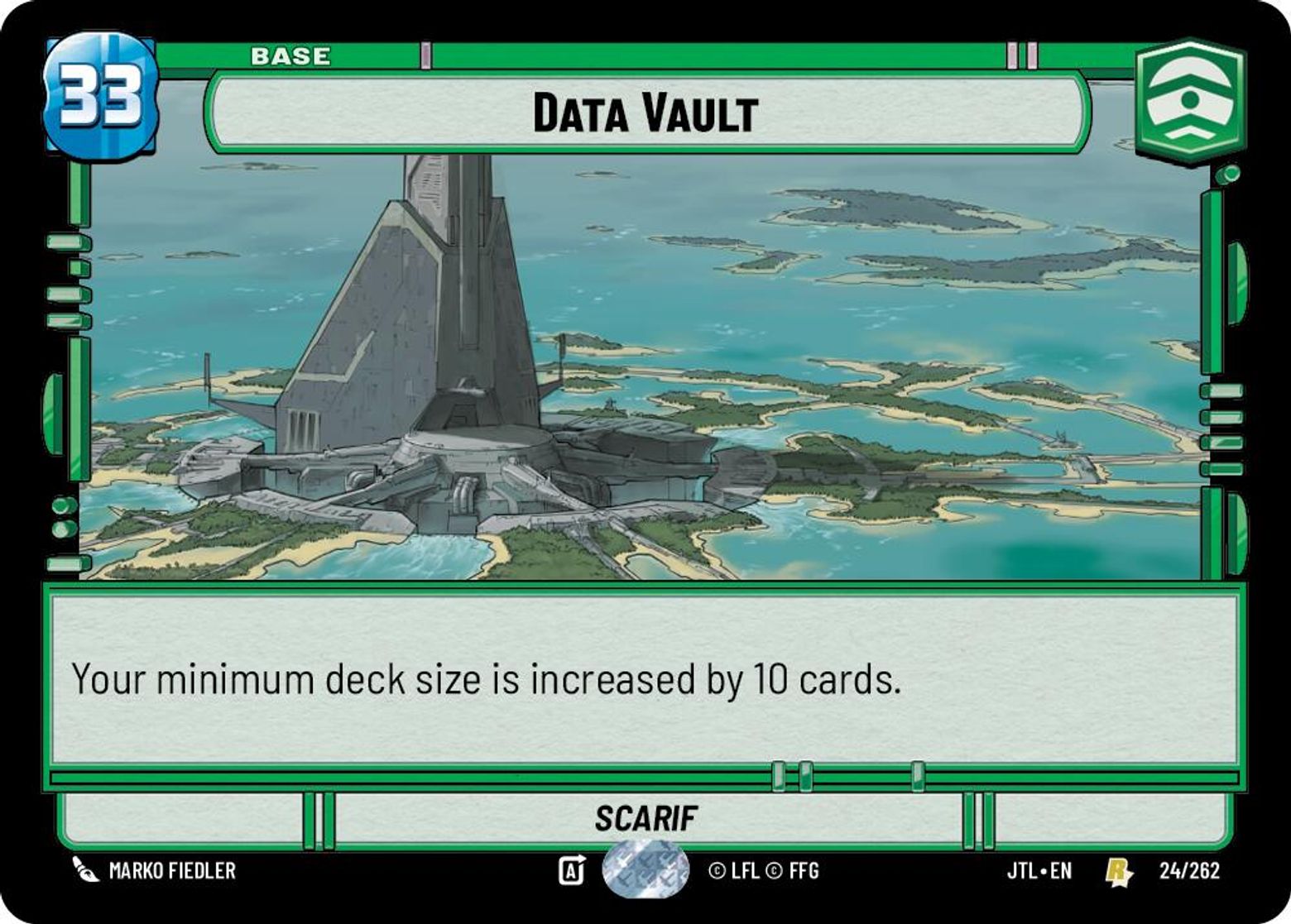 Data Vault card art