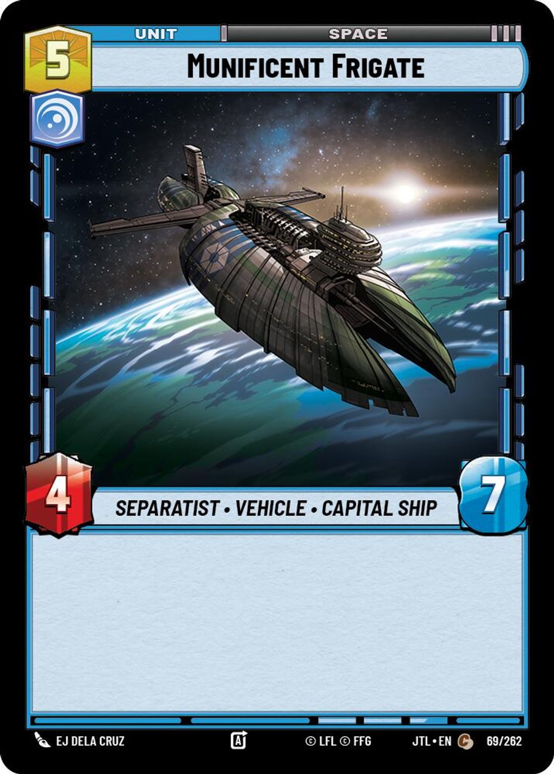 Munificent Frigate card art