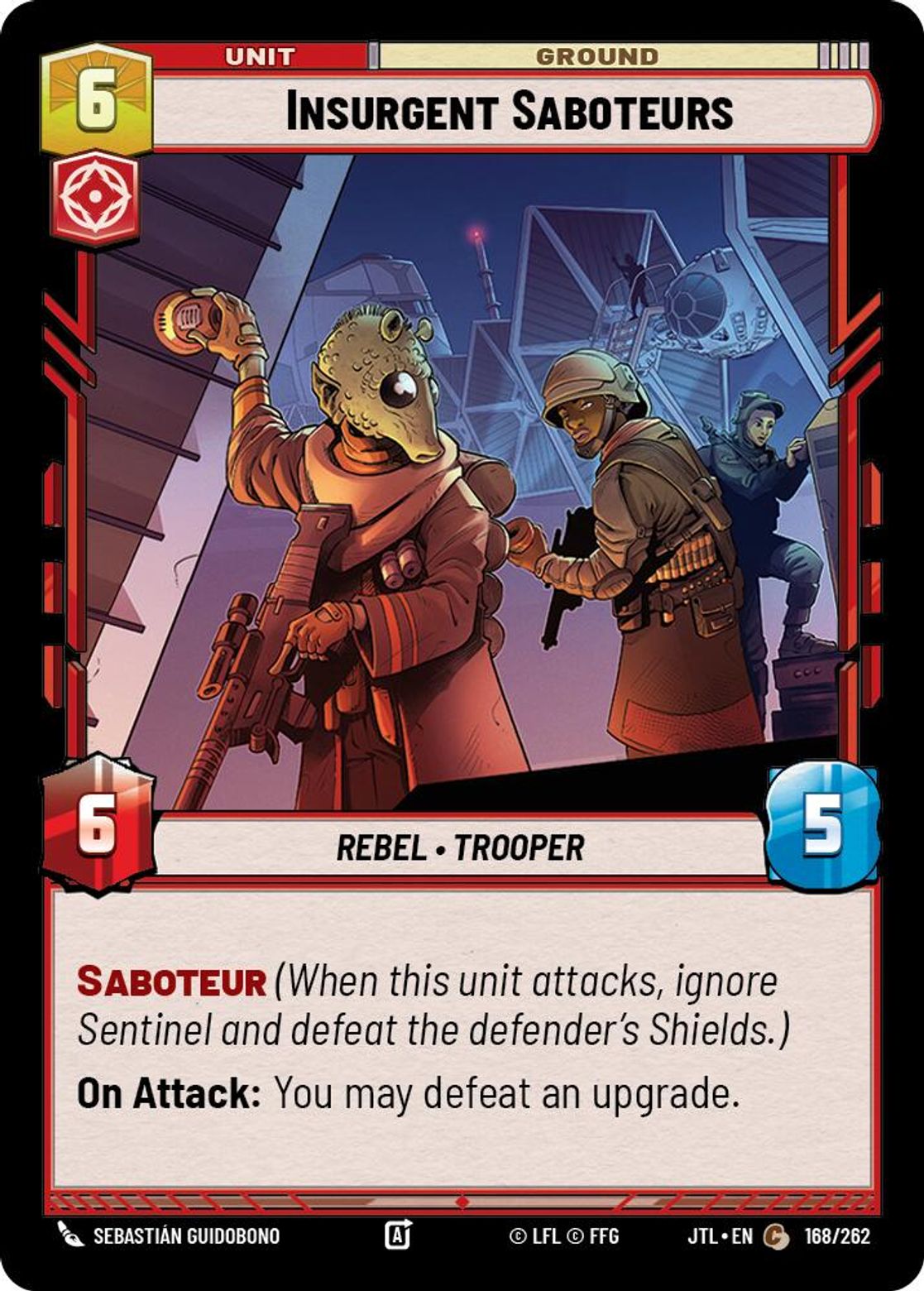 Insurgent Saboteurs card art