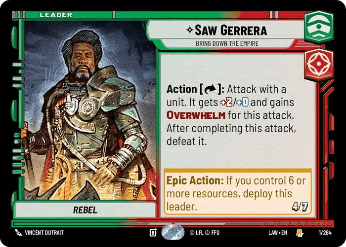 Saw Gerrera, Bring Down the Empire