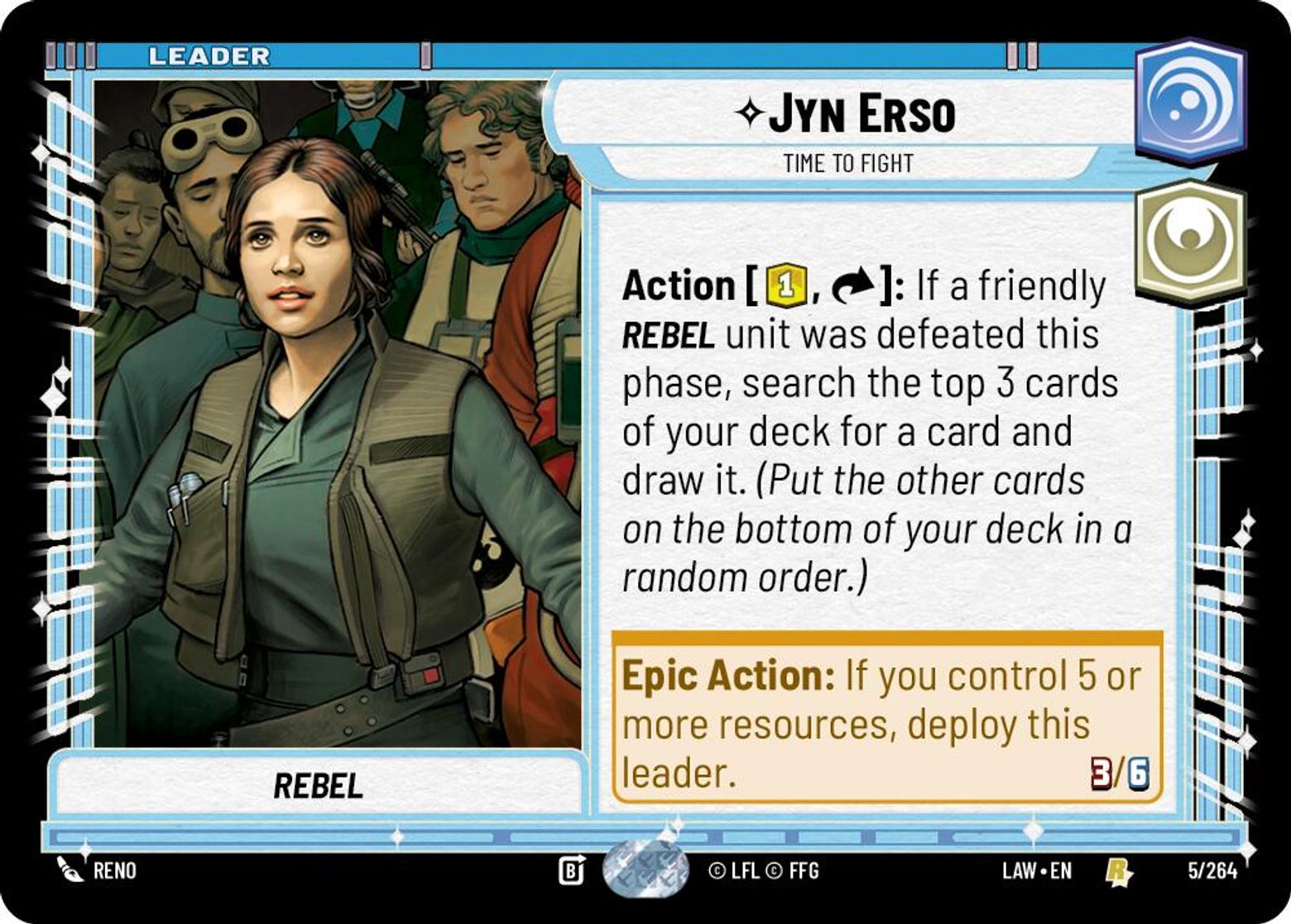 Jyn Erso, Time to Fight