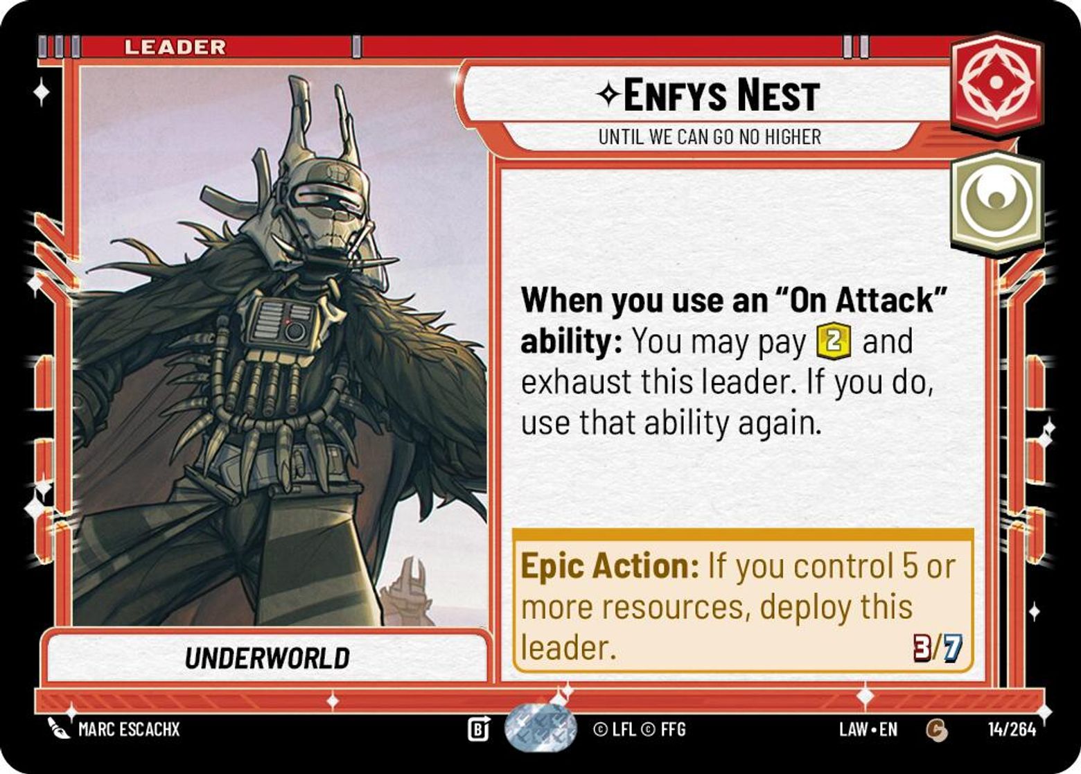 Enfys Nest, Until We Can Go No Higher card art