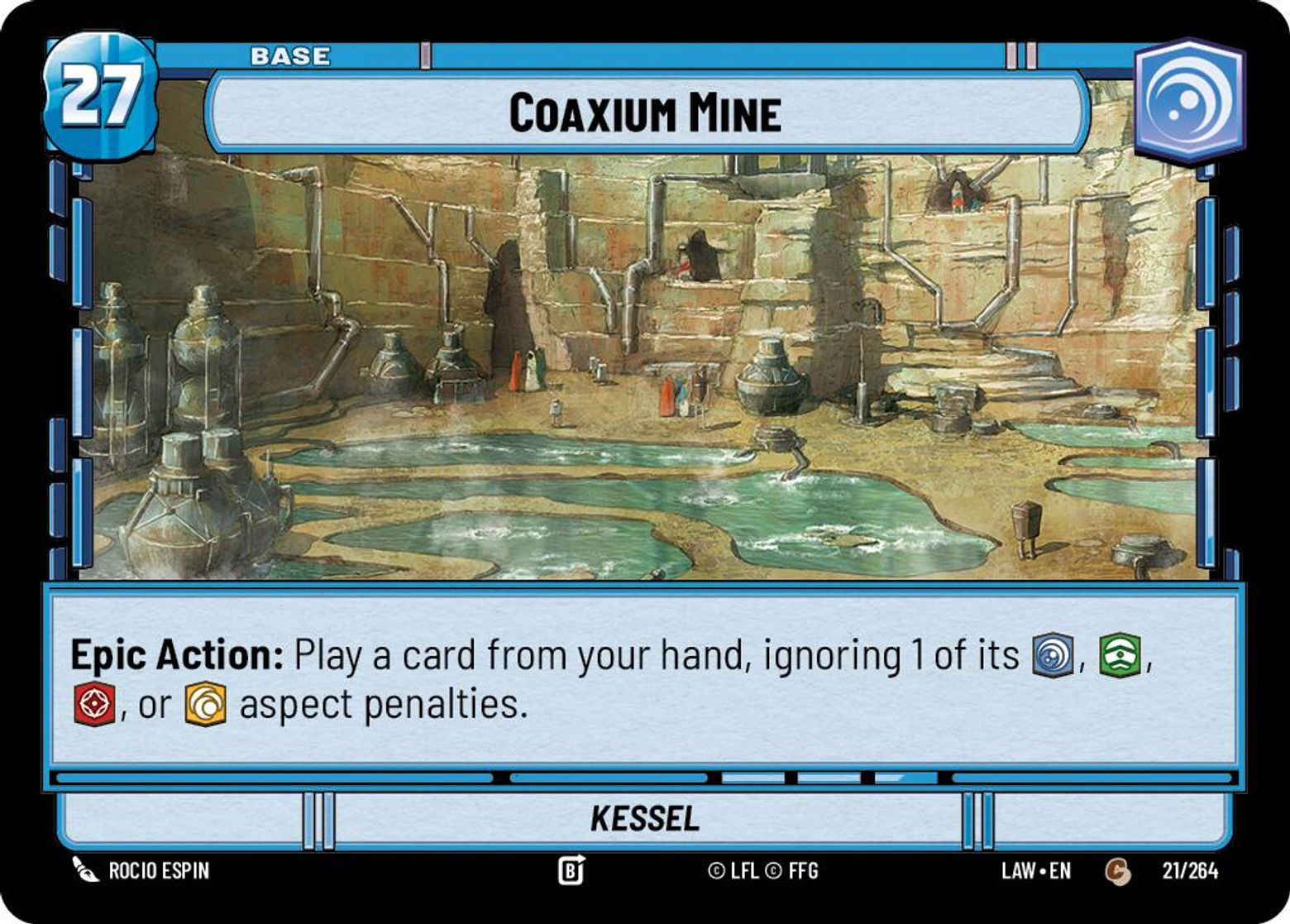 Coaxium Mine card art