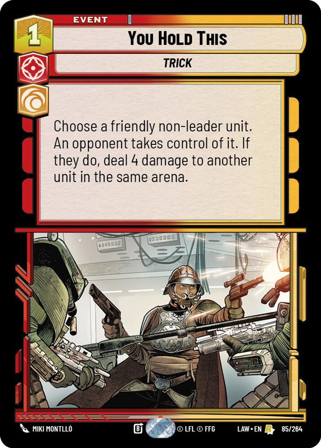 You Hold This card art