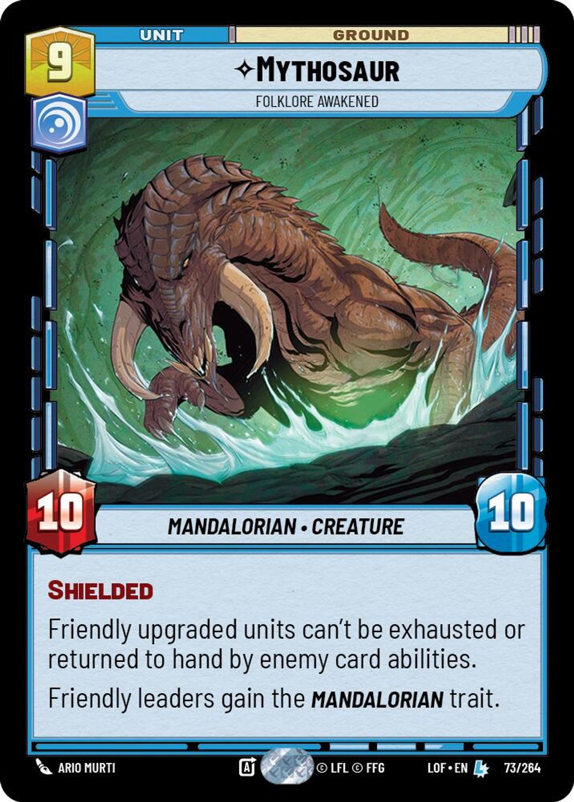 Mythosaur, Folklore Awakened card art