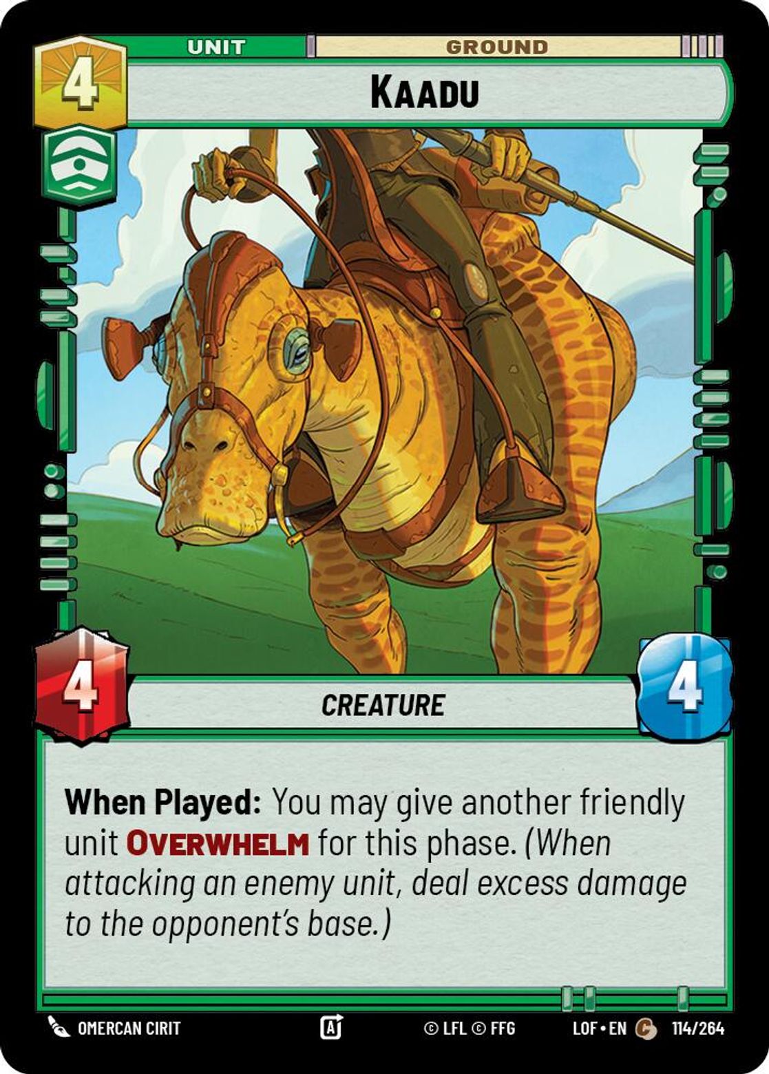 Kaadu card art