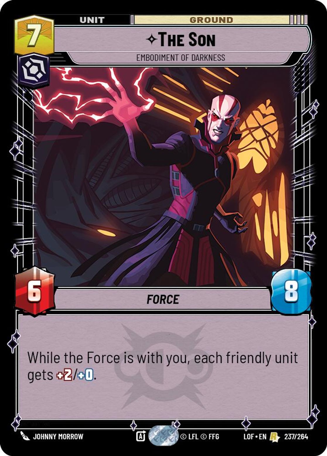 The Son, Embodiment of Darkness card art