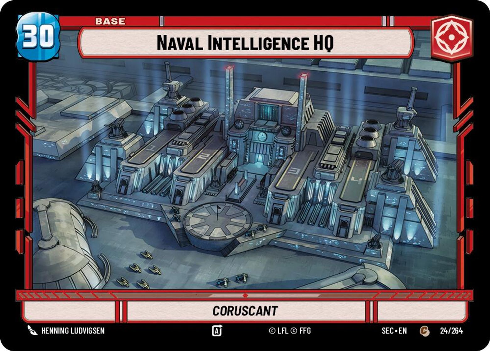 Naval Intelligence HQ card art