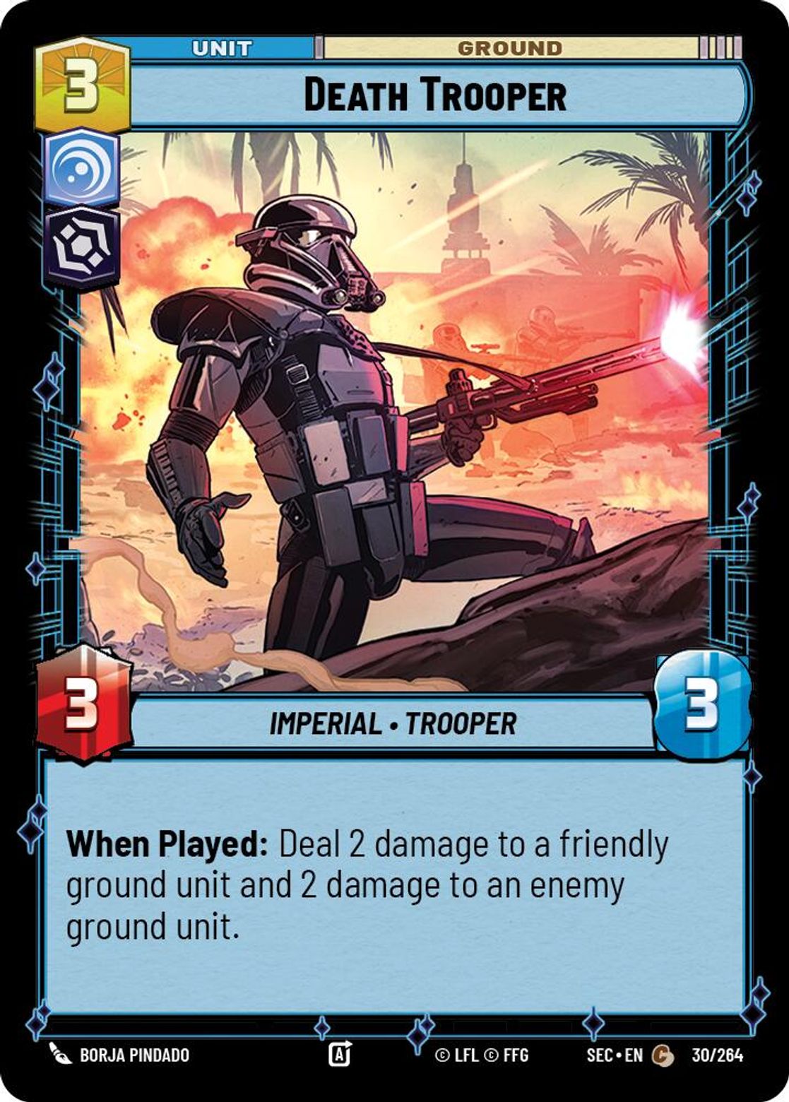 Death Trooper card art