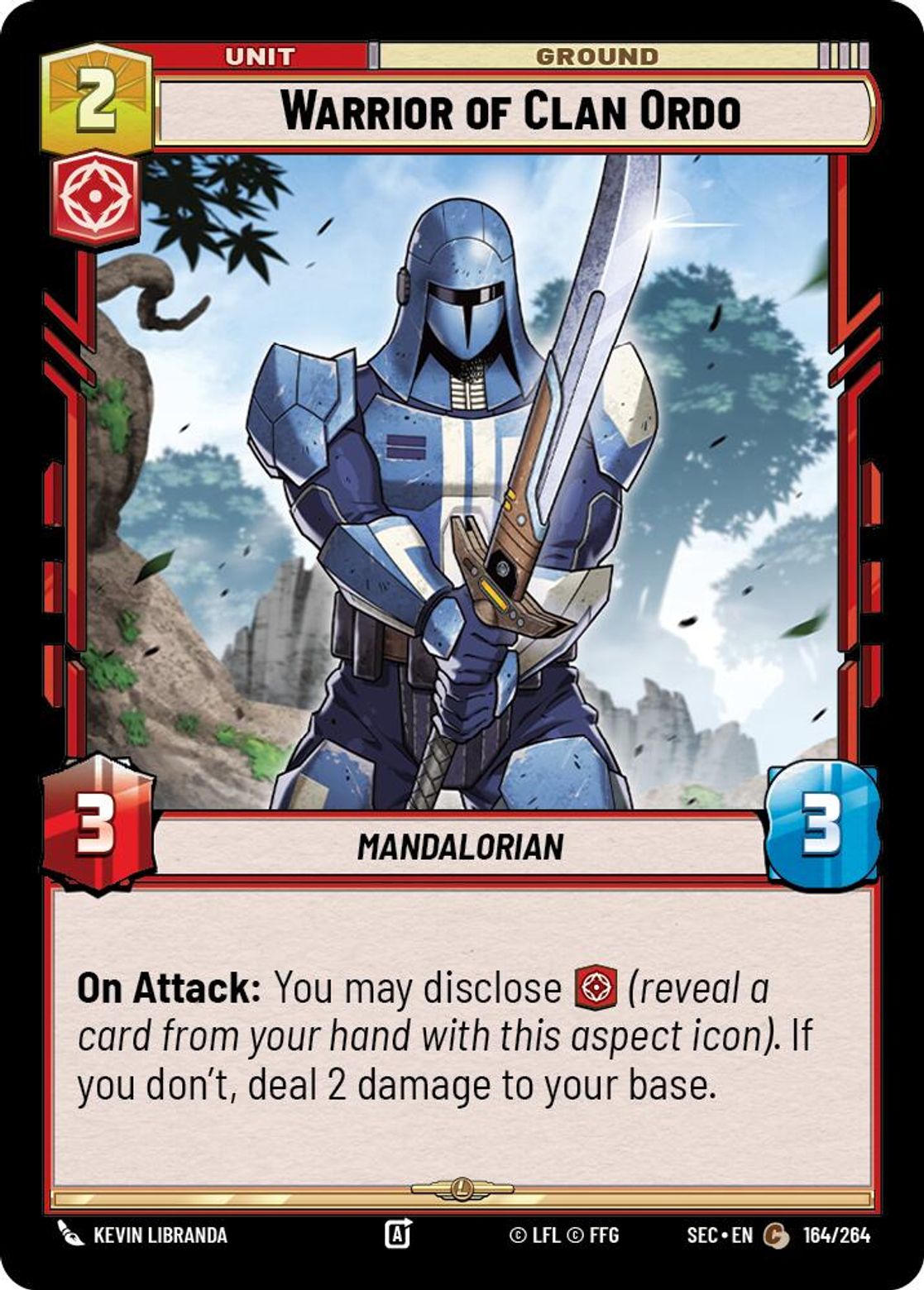 Warrior of Clan Ordo card art