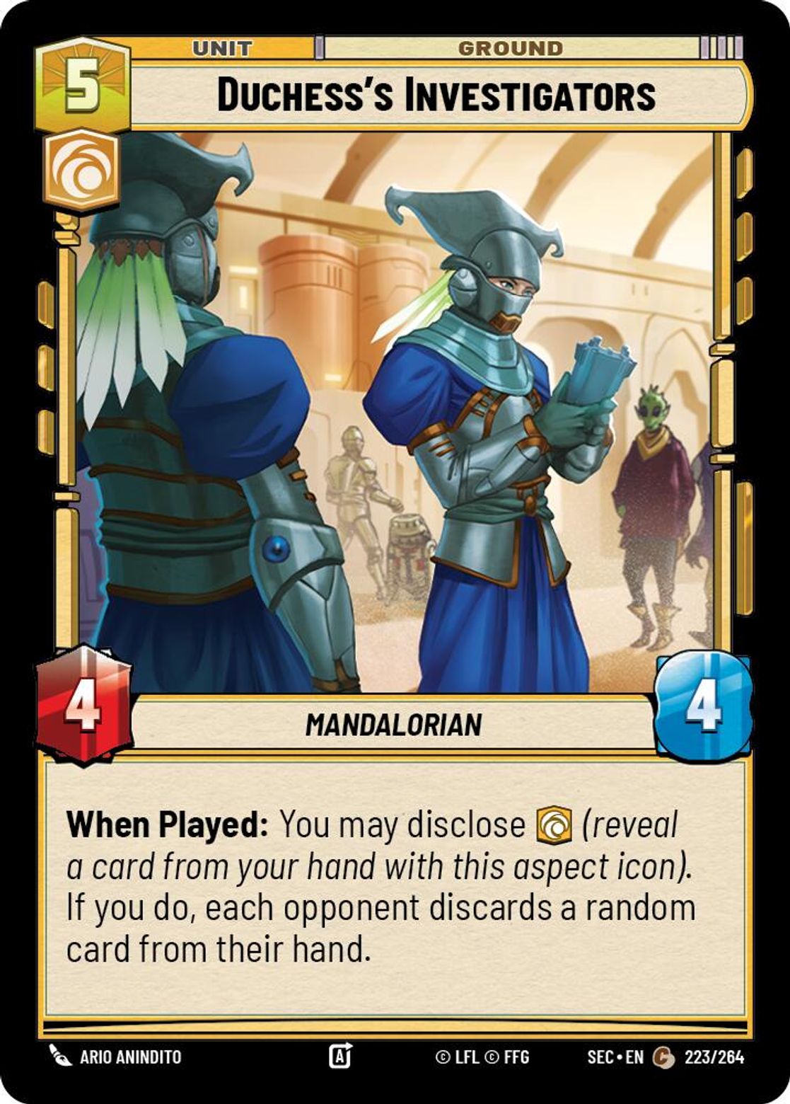Duchess's Investigators card art