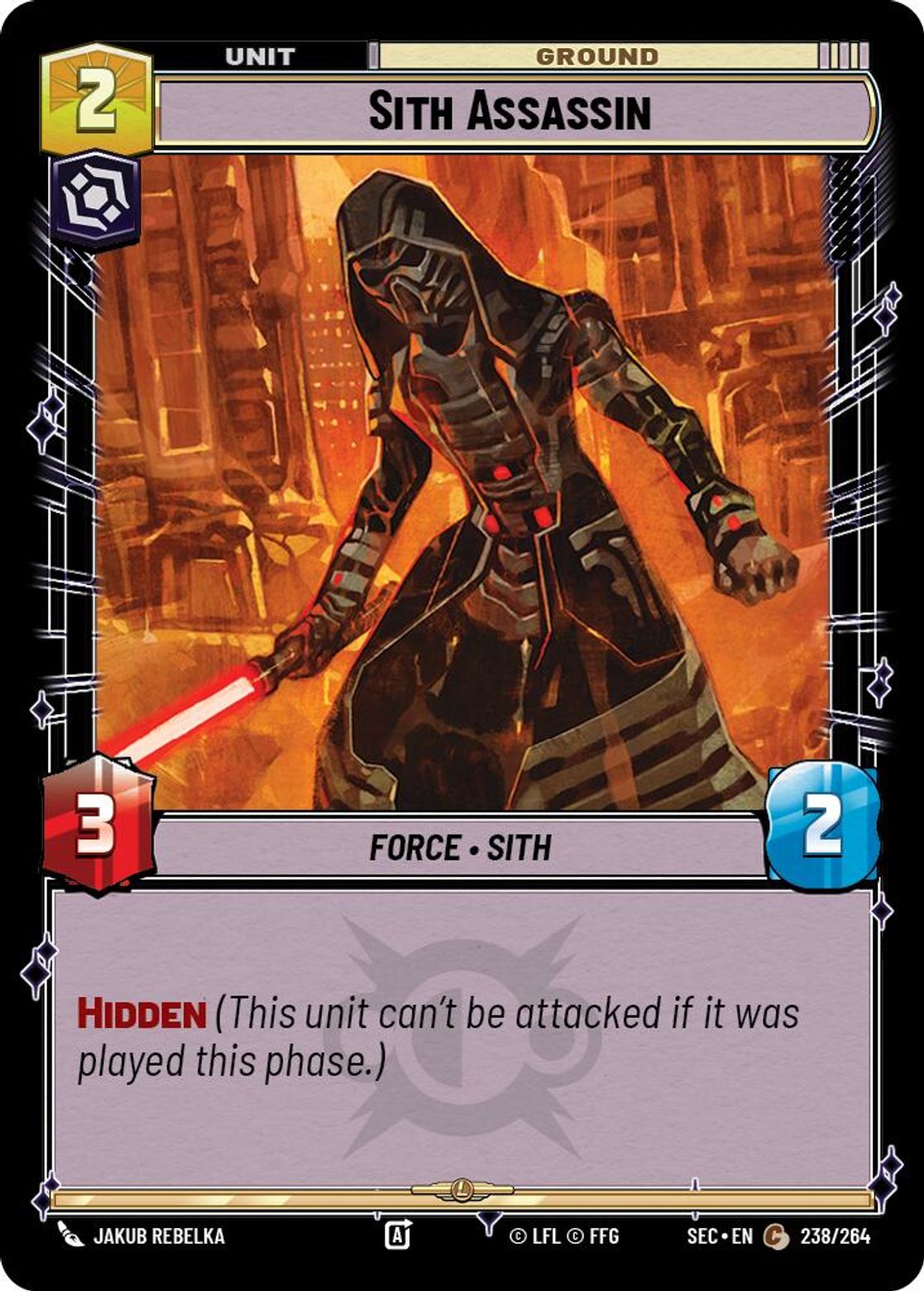 Sith Assassin card art