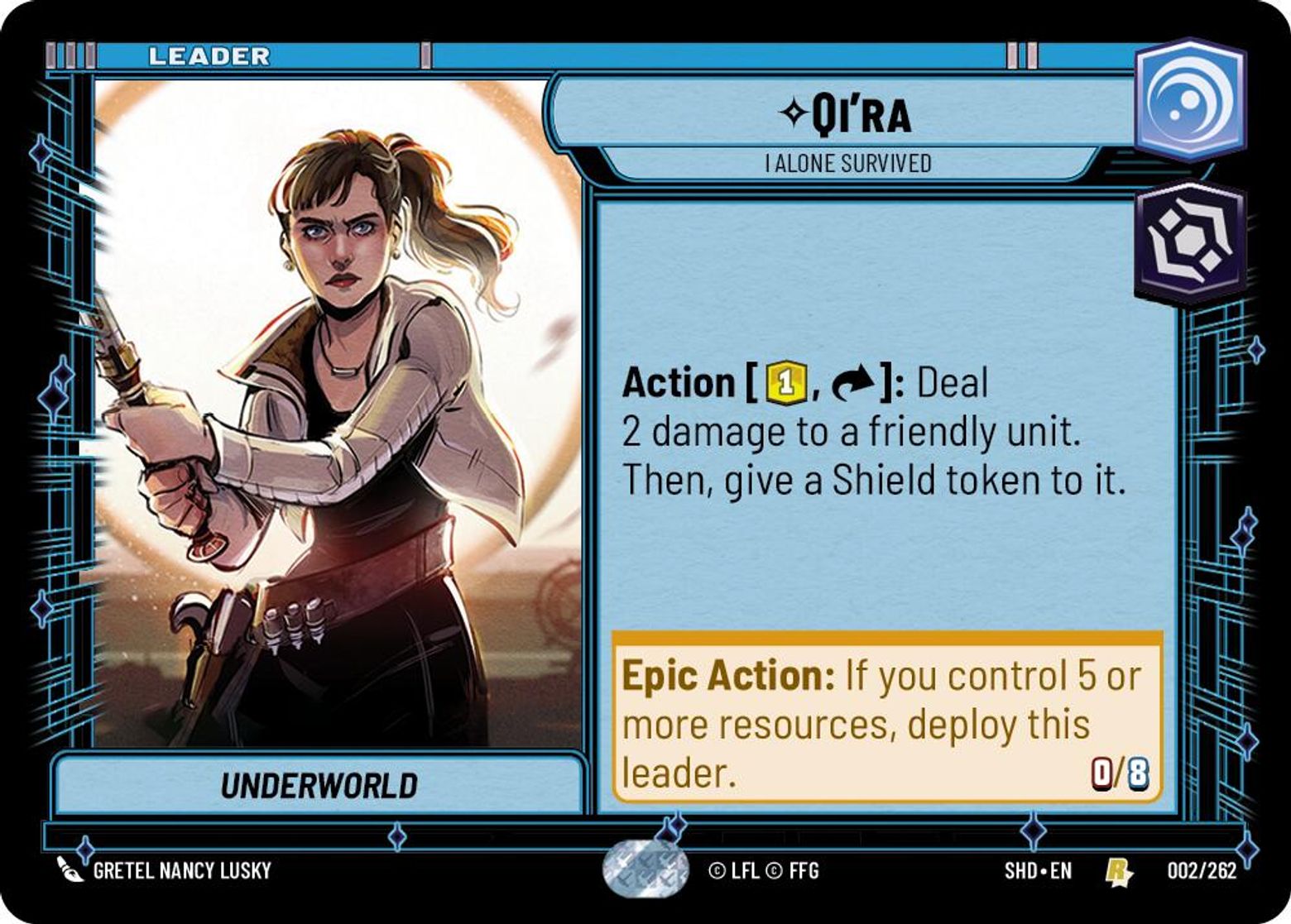 Qi'ra, I Alone Survived