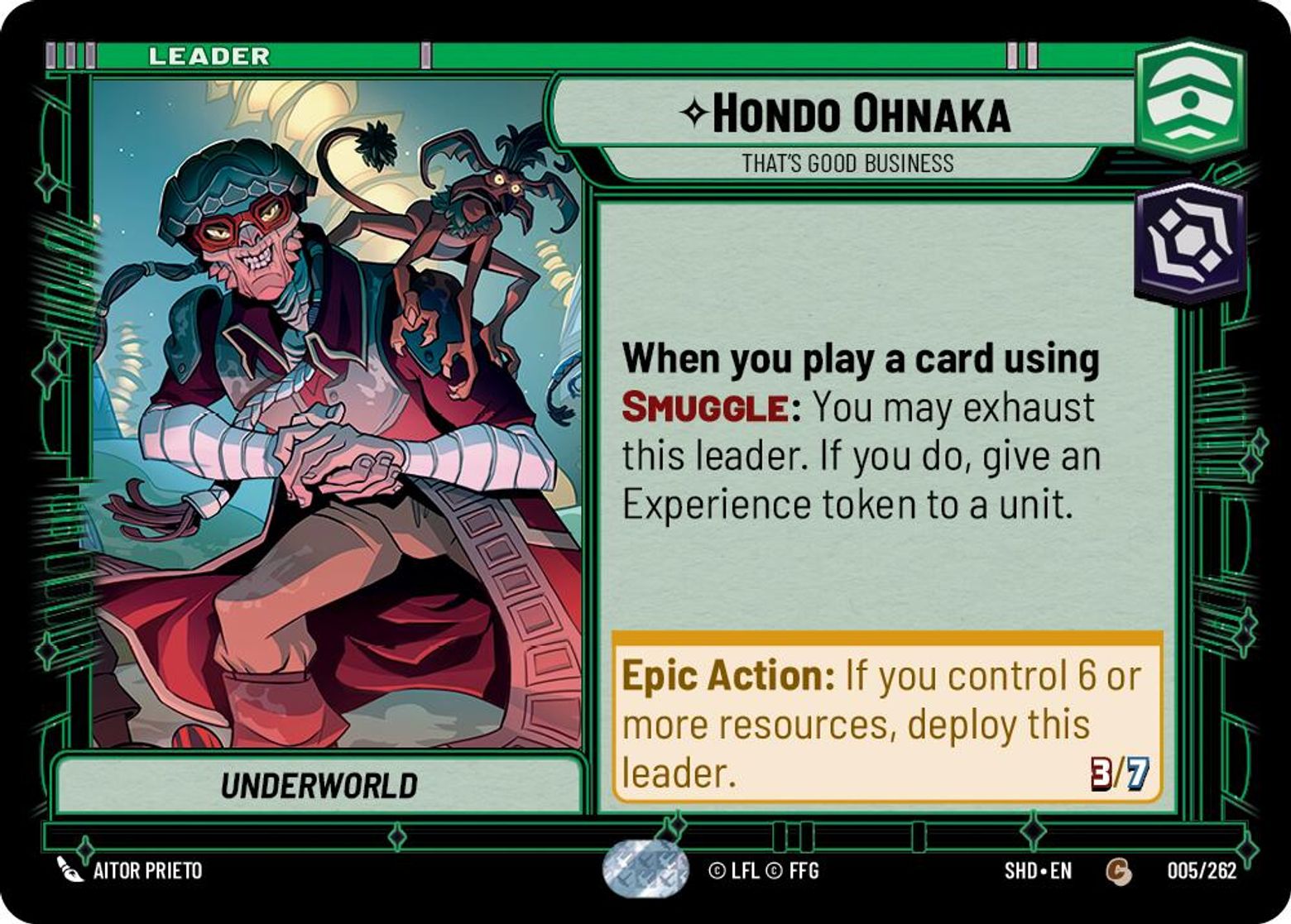 Hondo Ohnaka, That's Good Business