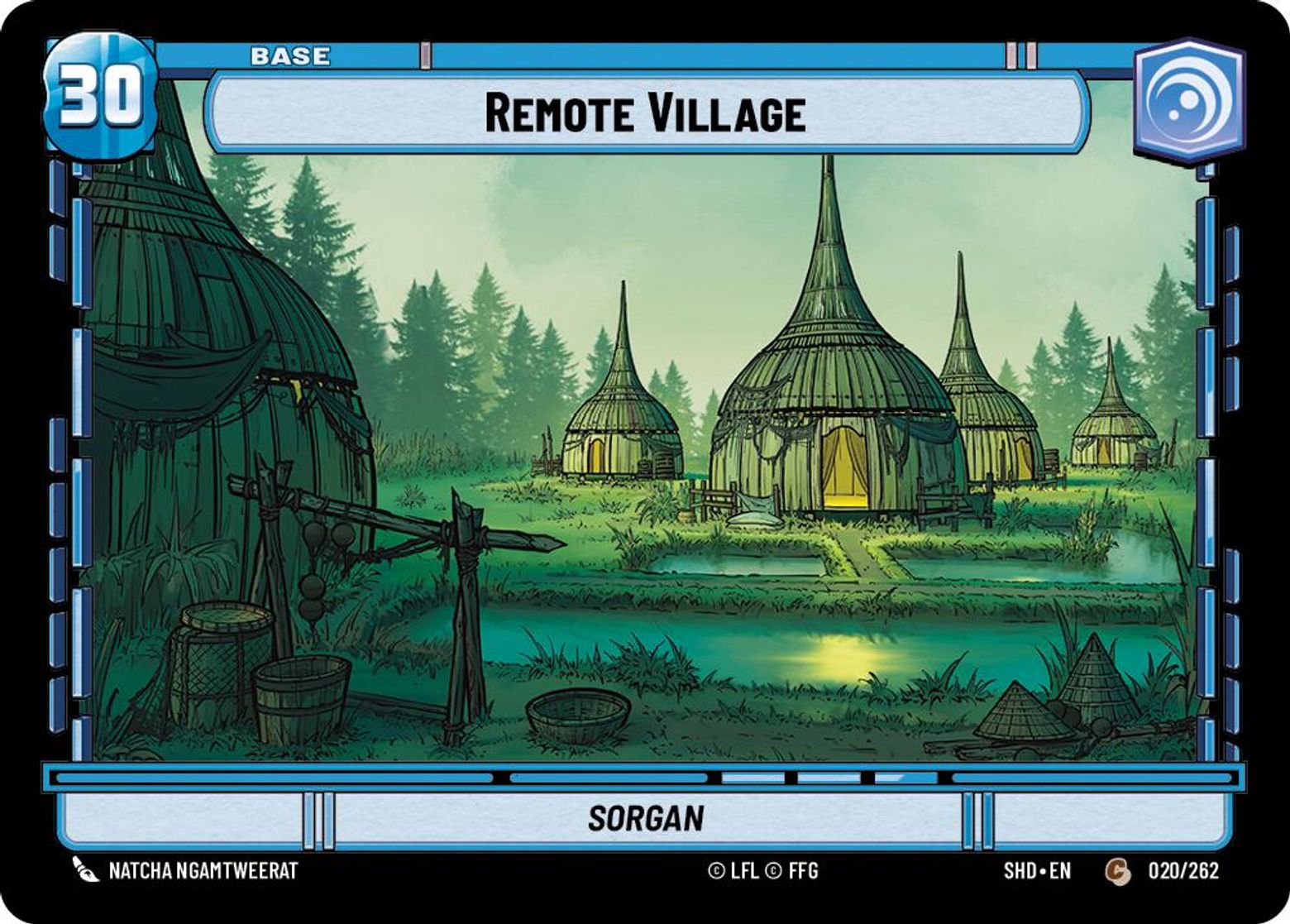 Remote Village card art