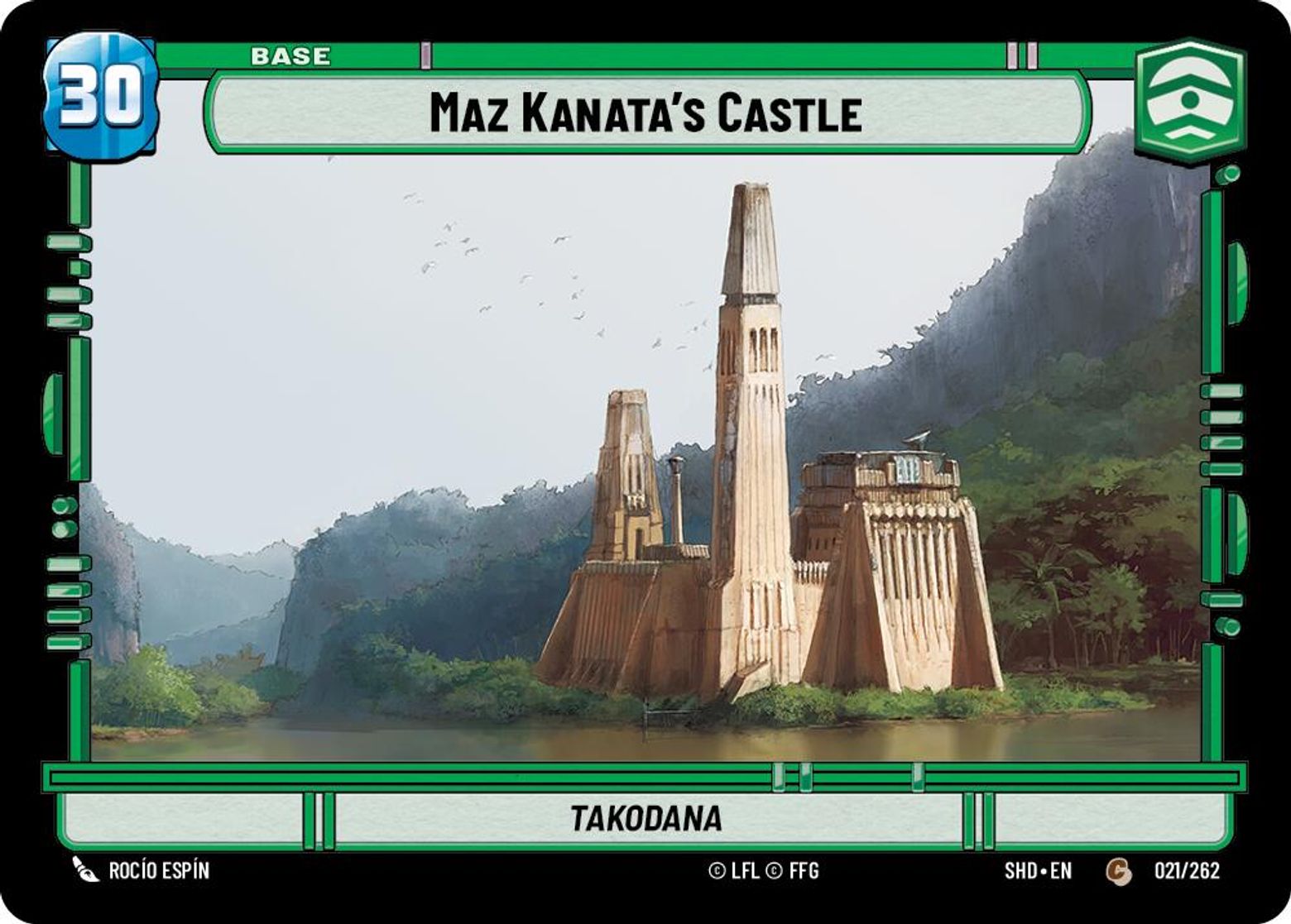 Maz Kanata's Castle card art