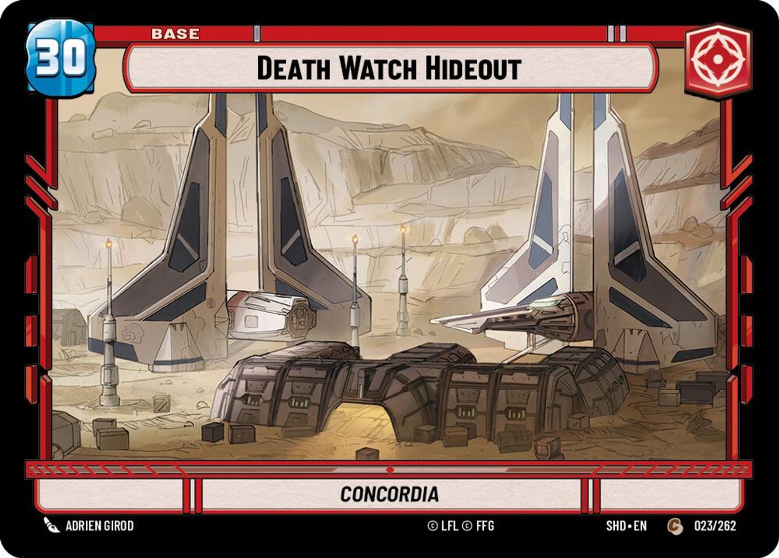 Death Watch Hideout card art