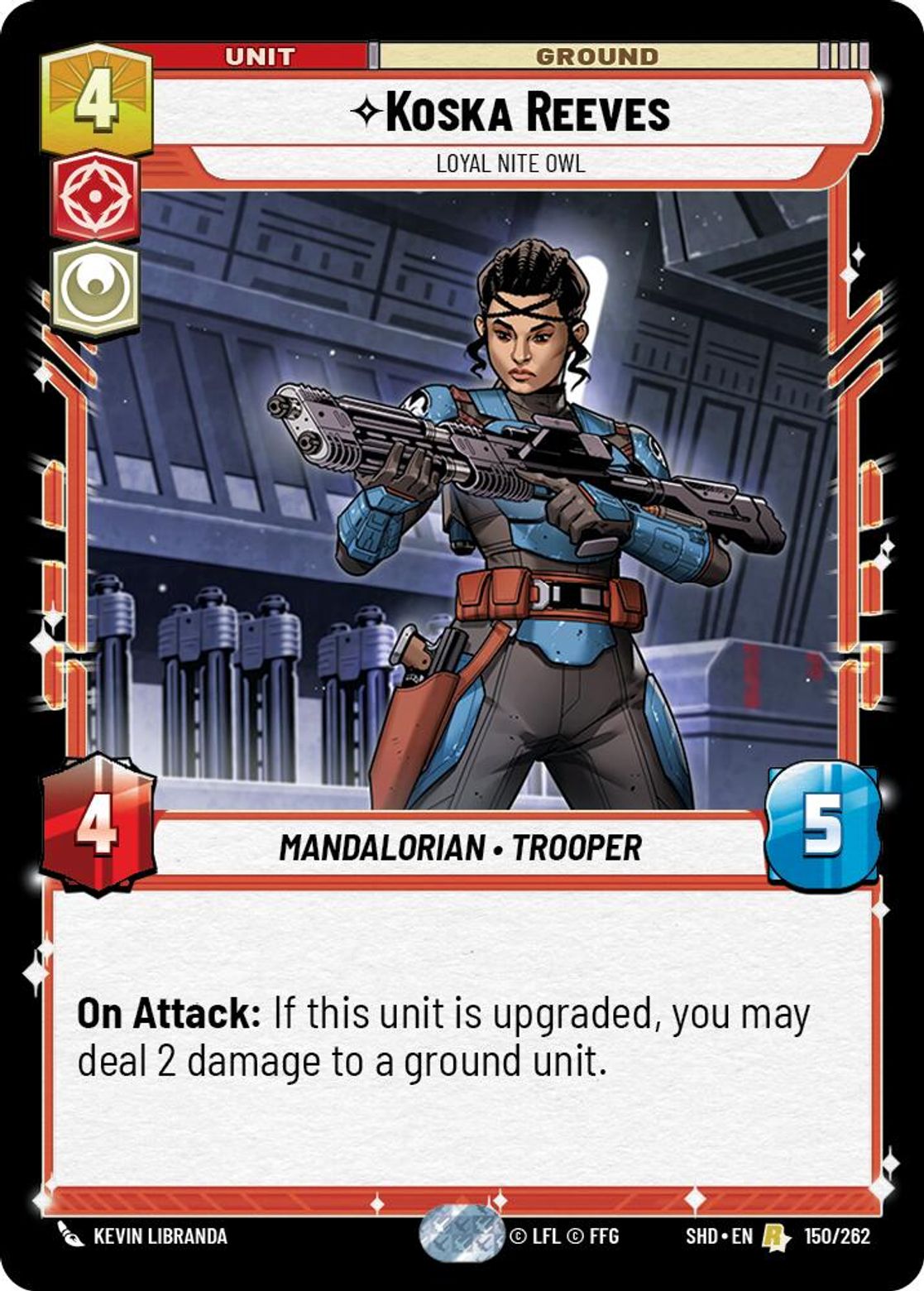 Koska Reeves, Loyal Nite Owl card art