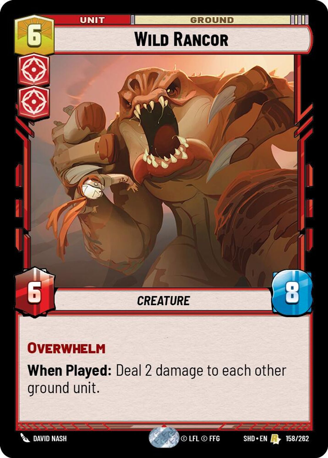 Wild Rancor card art