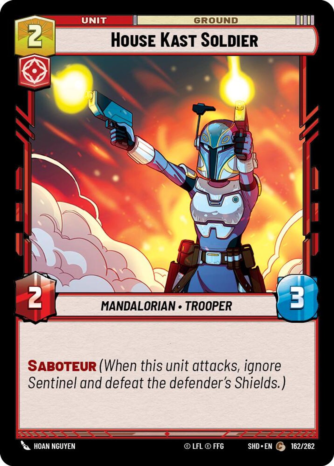 House Kast Soldier card art