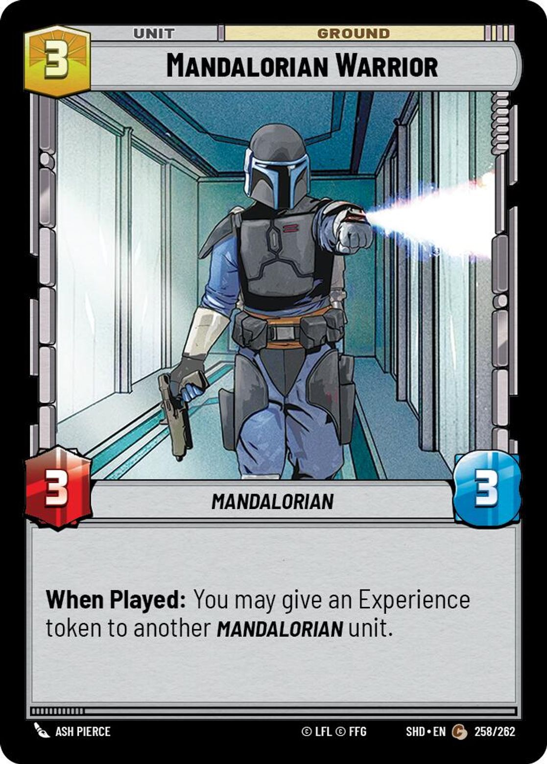 Mandalorian Warrior card art