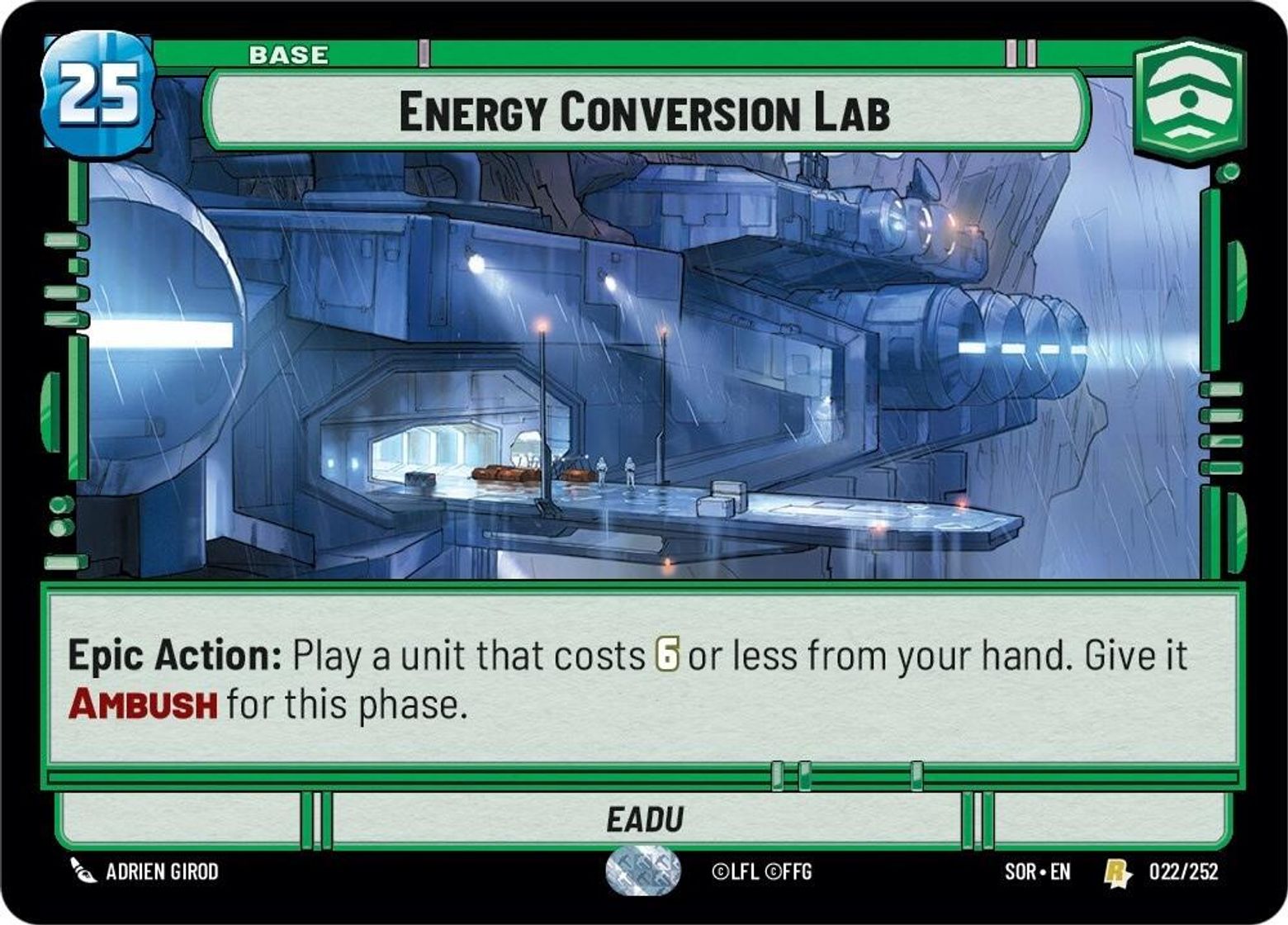 Energy Conversion Lab card art