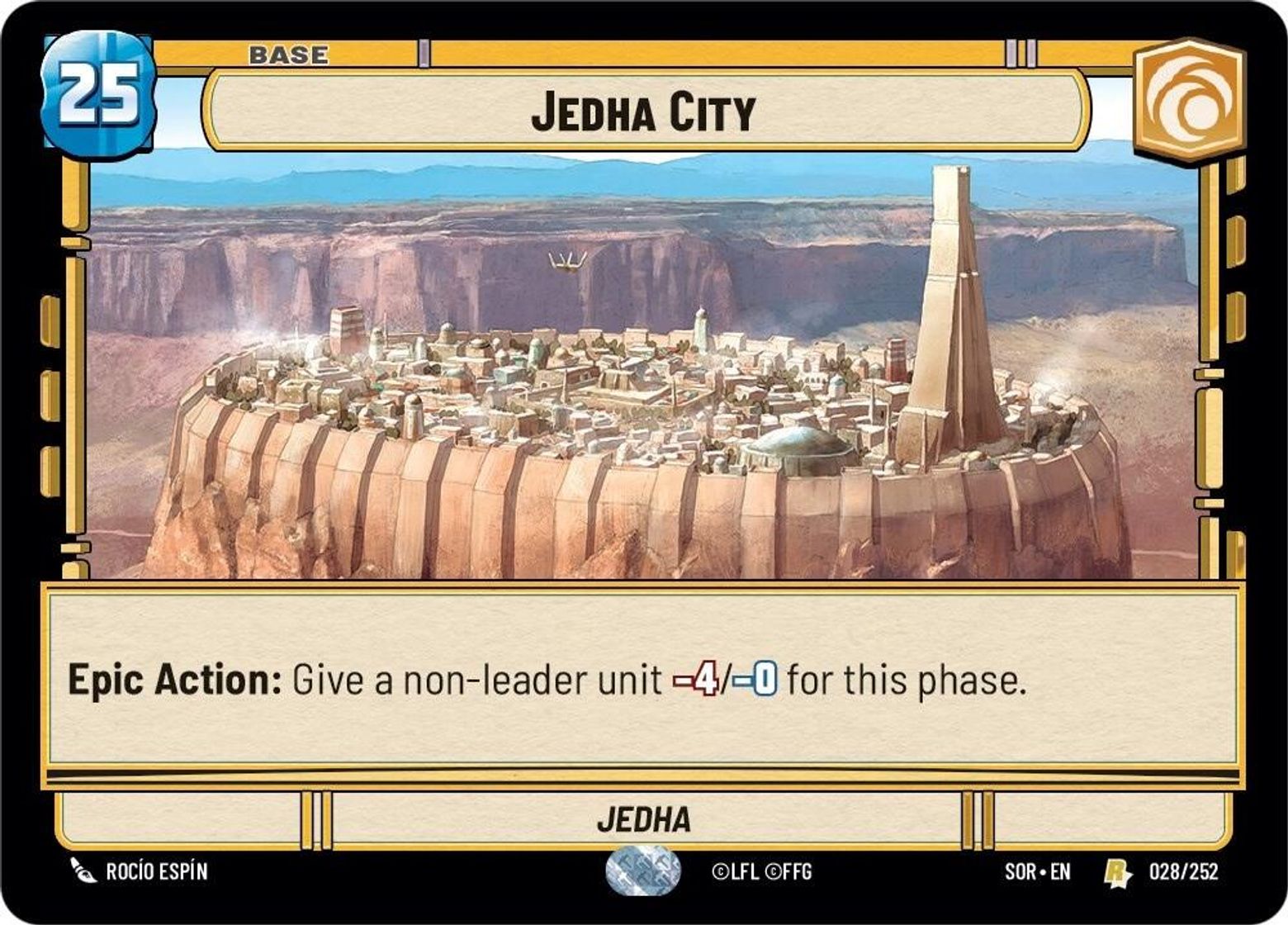 Jedha City card art