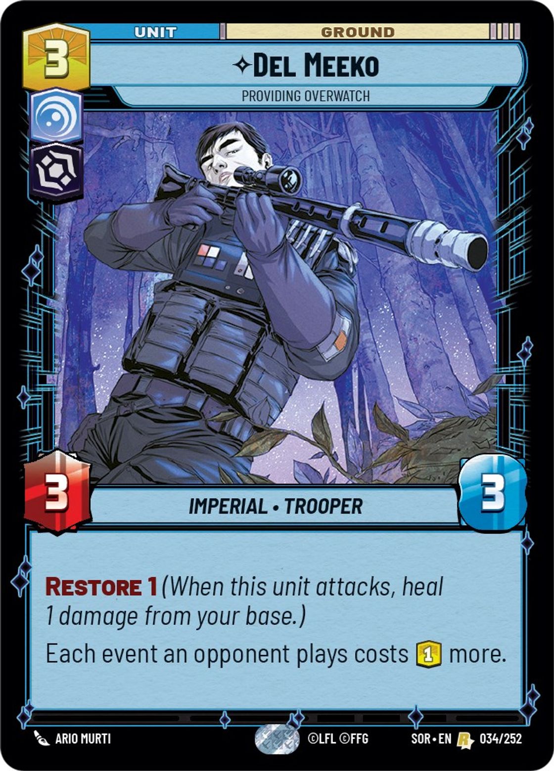 Del Meeko, Providing Overwatch card art