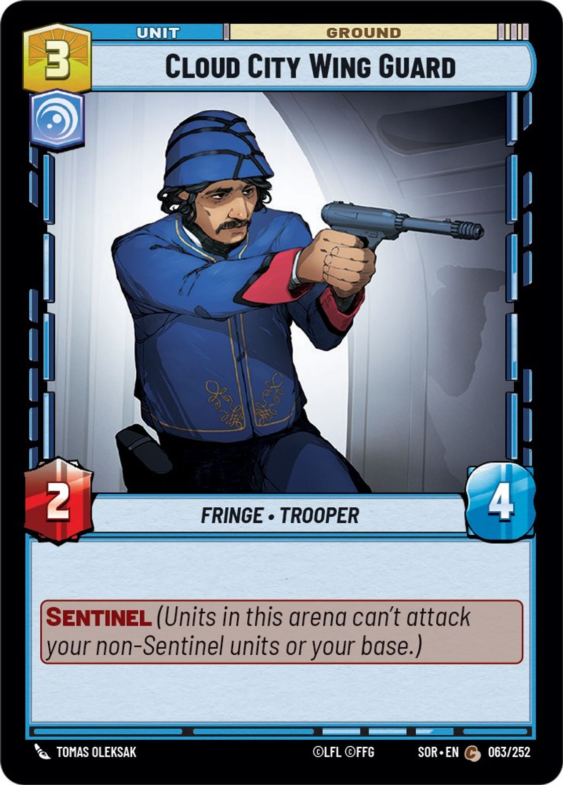 Cloud City Wing Guard card art