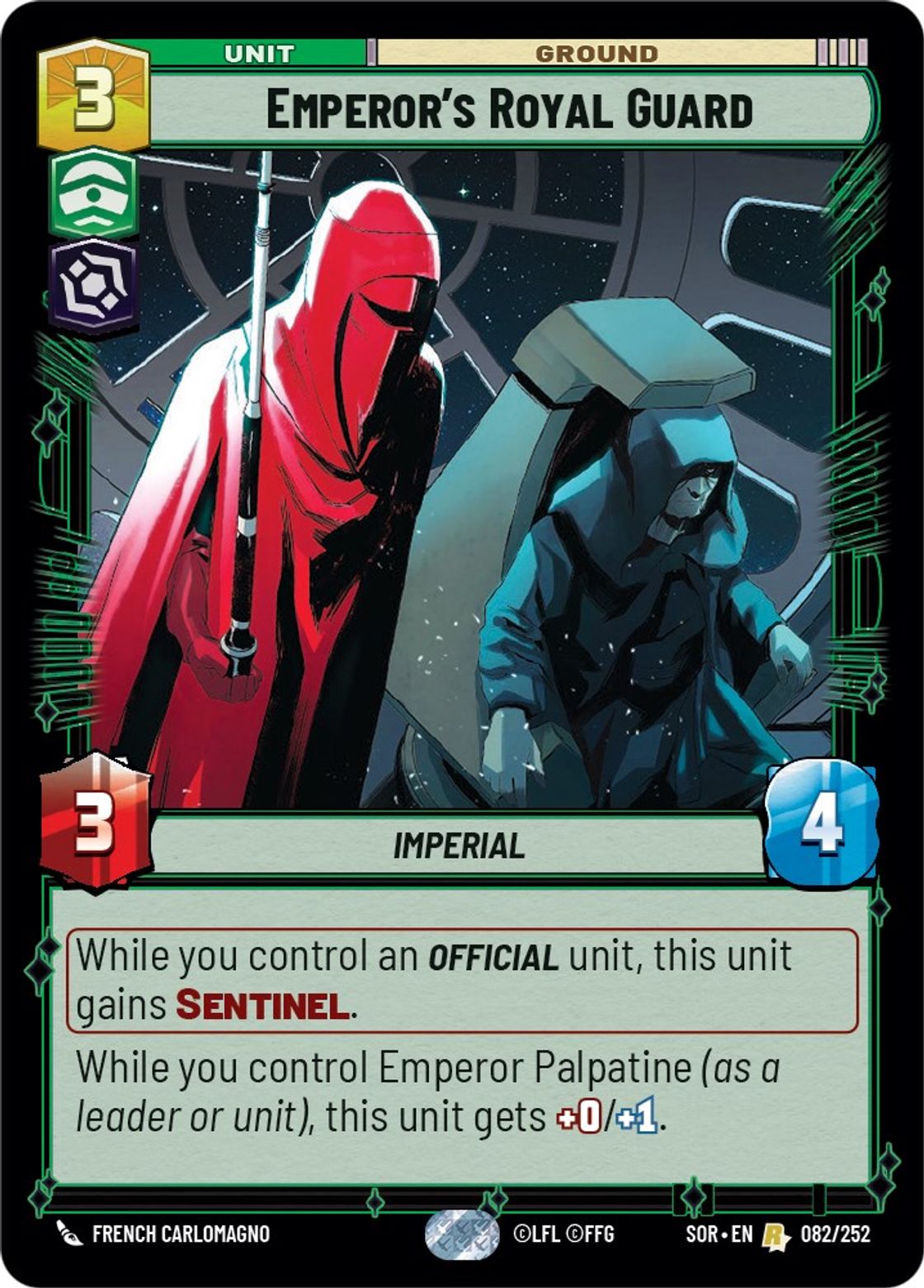 Emperor's Royal Guard card art