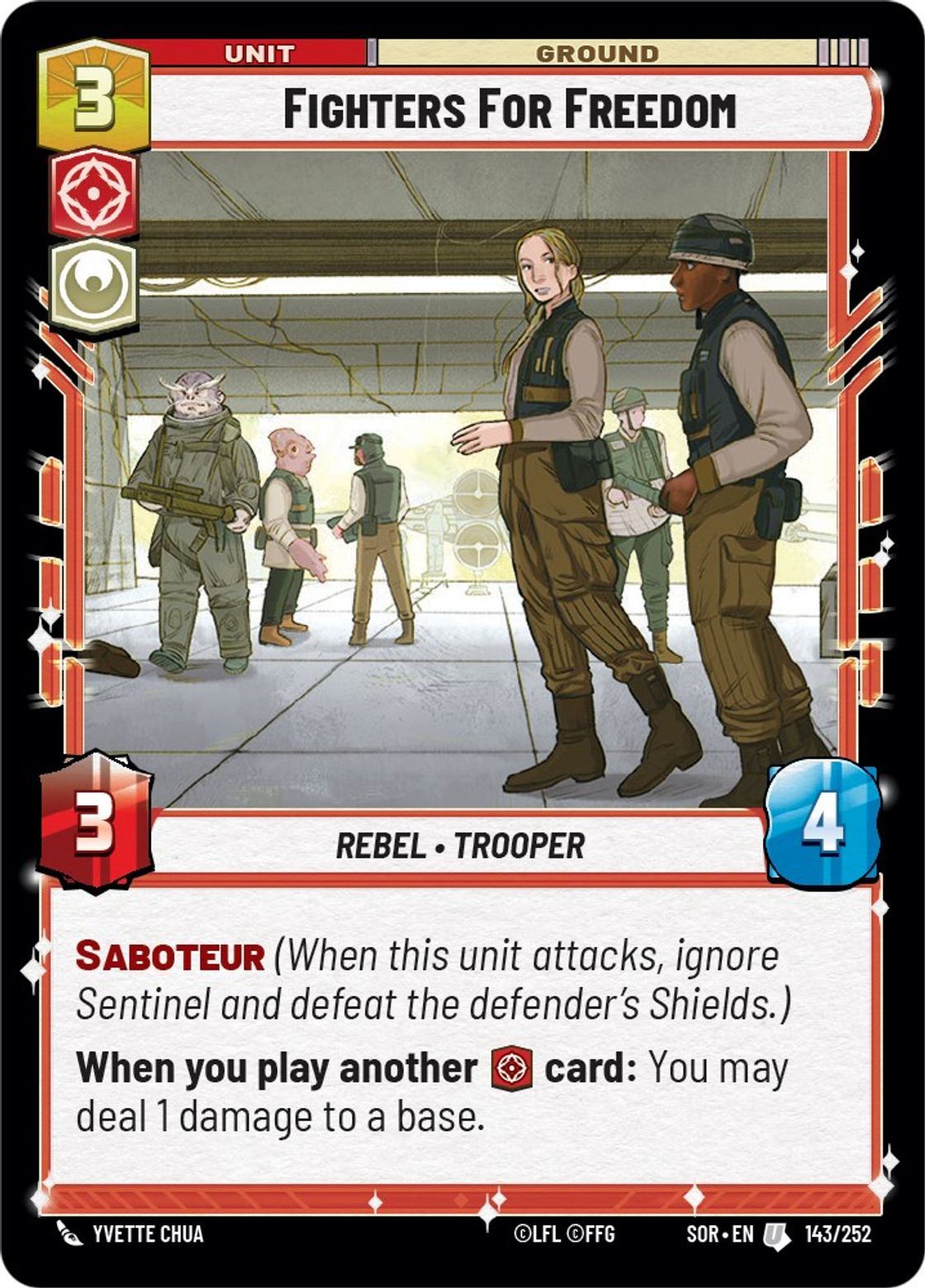 Fighters for Freedom card art