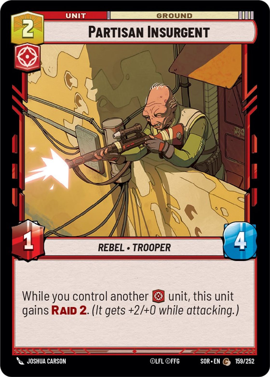 Partisan Insurgent card art