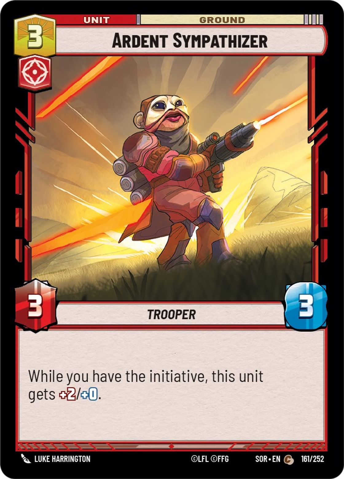 Ardent Sympathizer card art