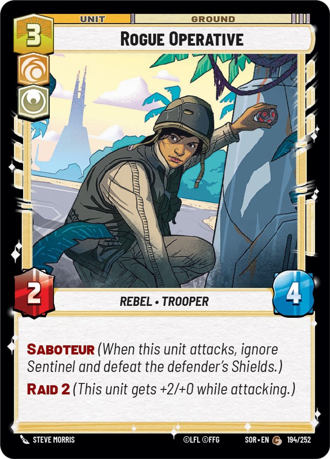 Rogue Operative card art