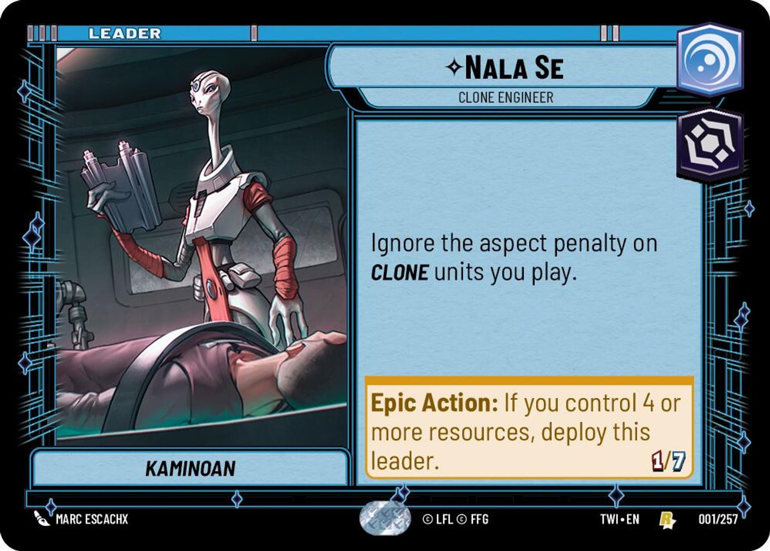Nala Se, Clone Engineer