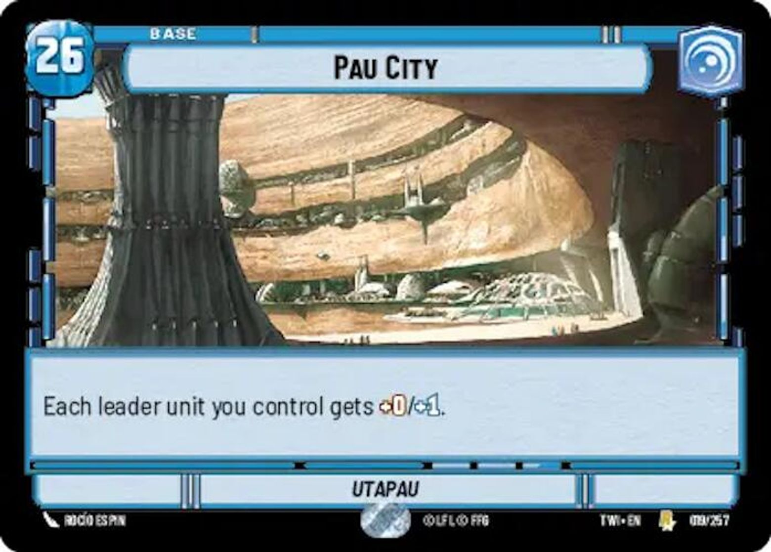 Pau City card art