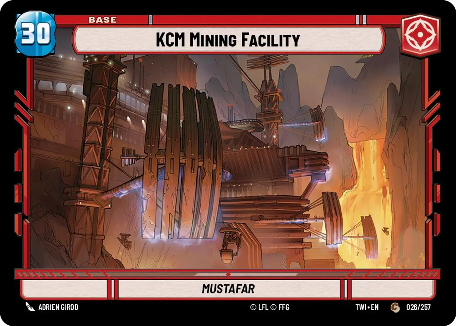 KCM Mining Facility card art