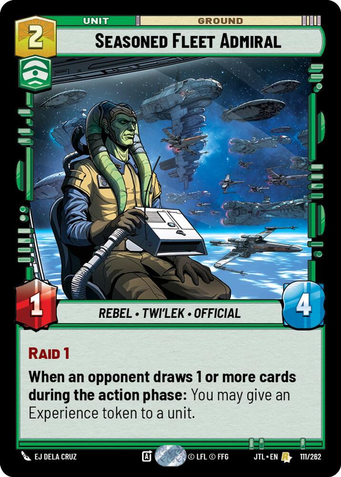 Seasoned Fleet Admiral card art