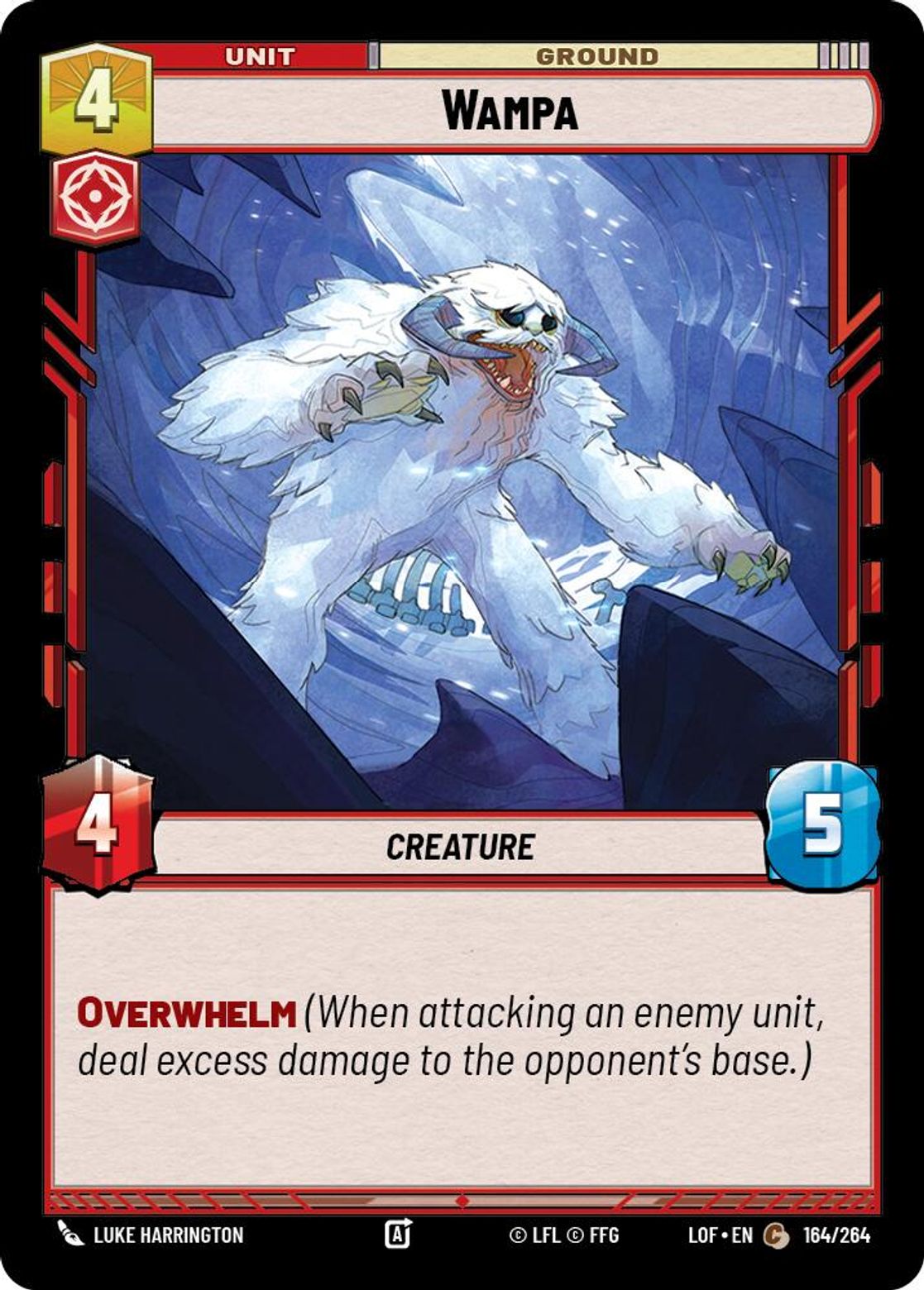 Wampa card art