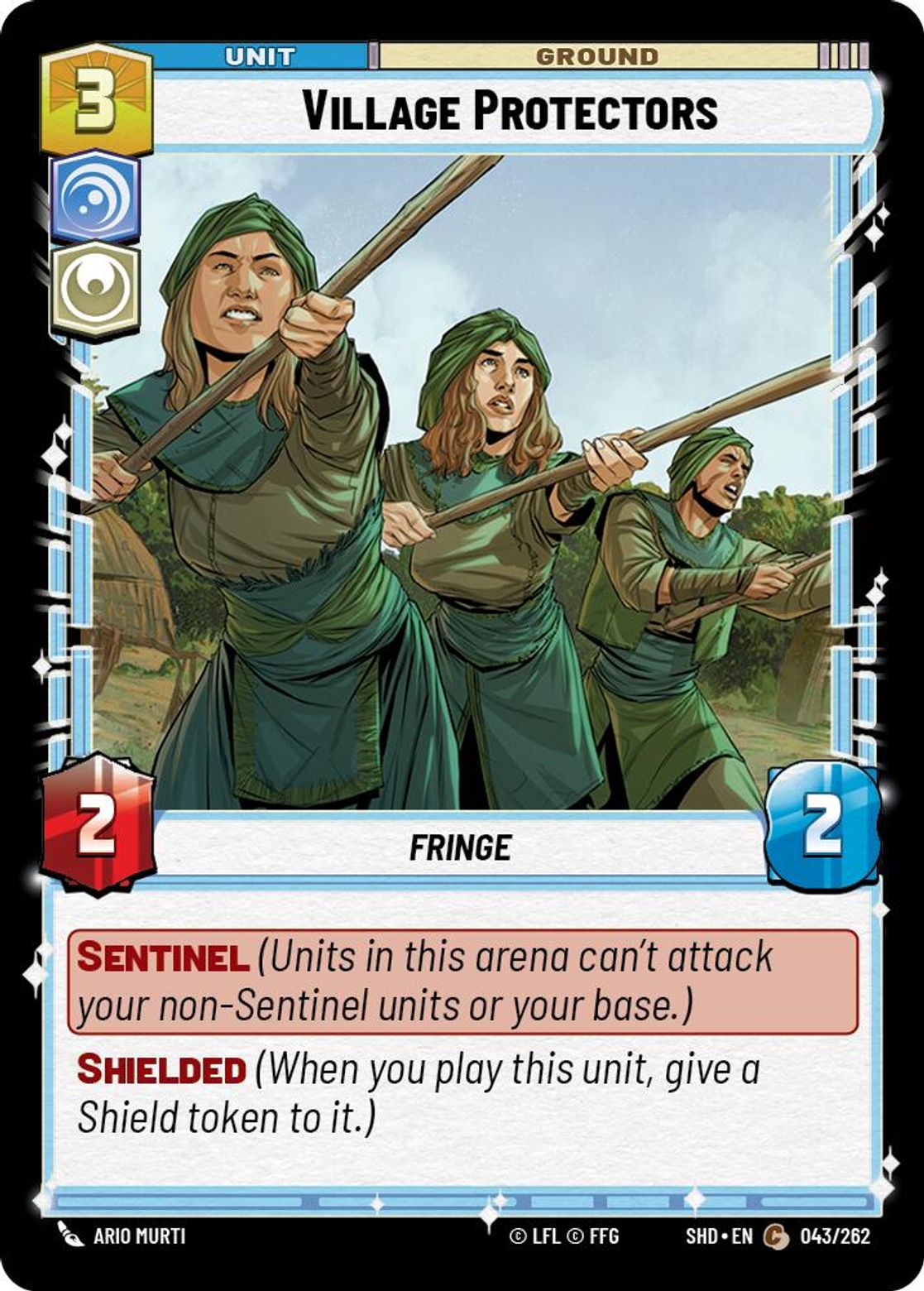 Village Protectors card art