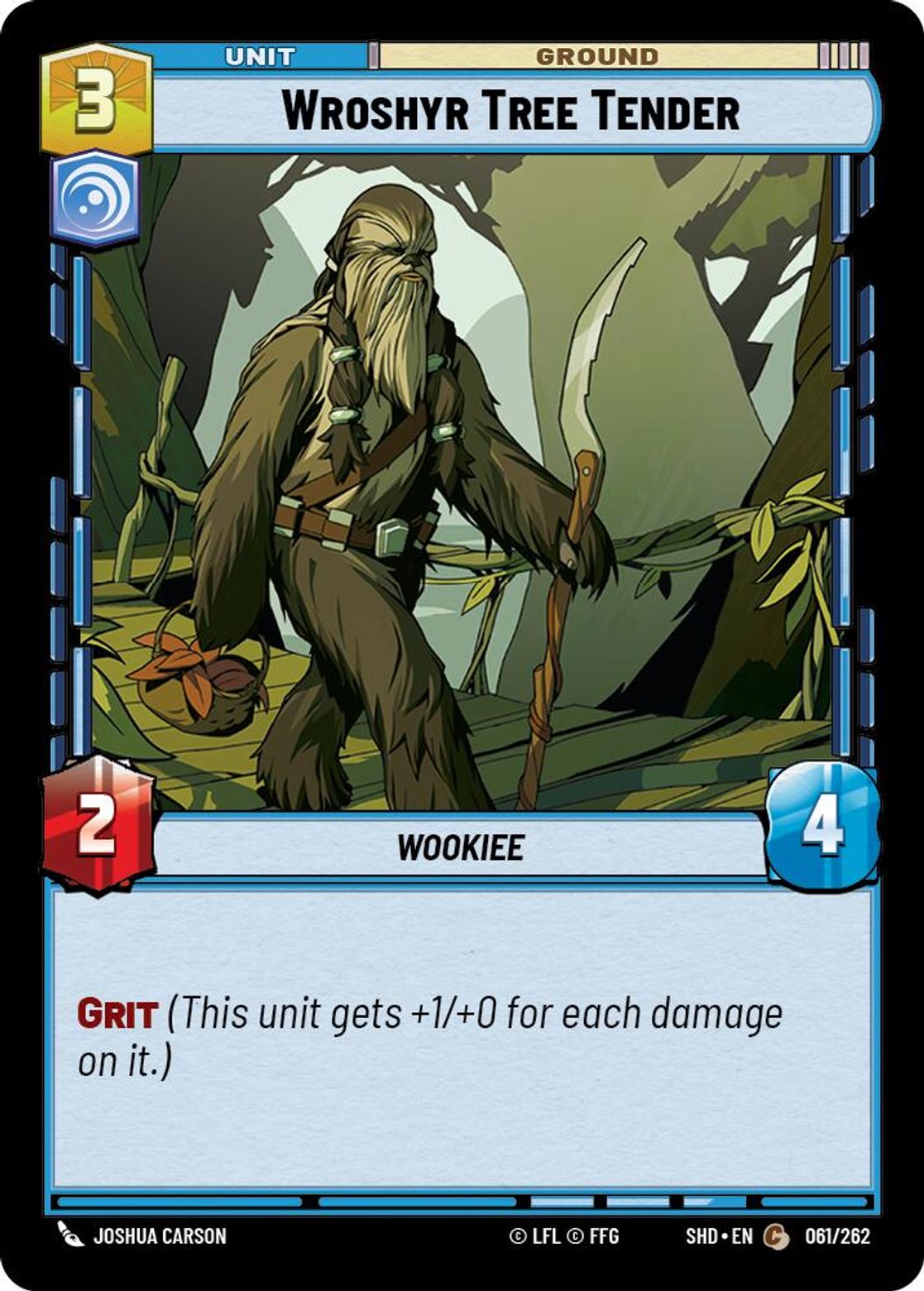 Wroshyr Tree Tender card art