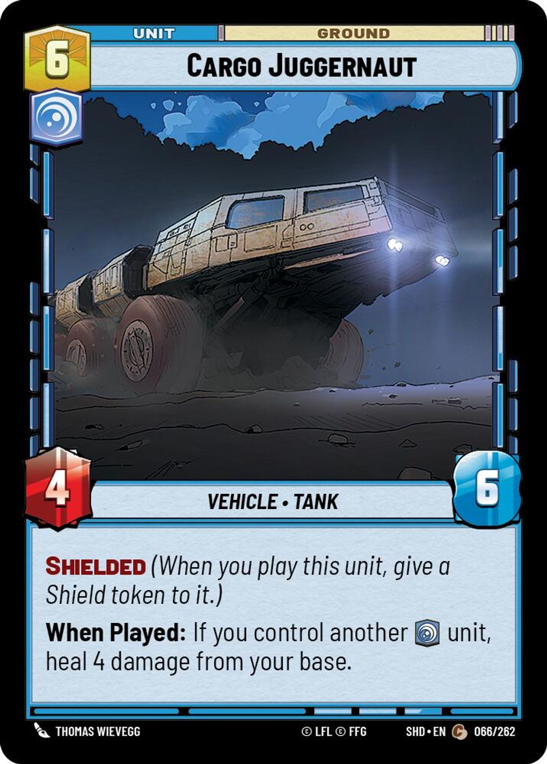 Cargo Juggernaut card art