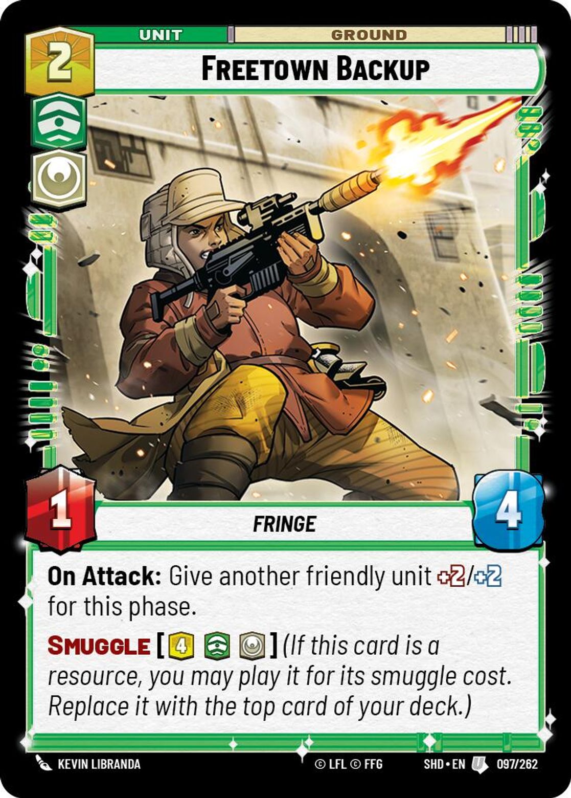 Freetown Backup card art