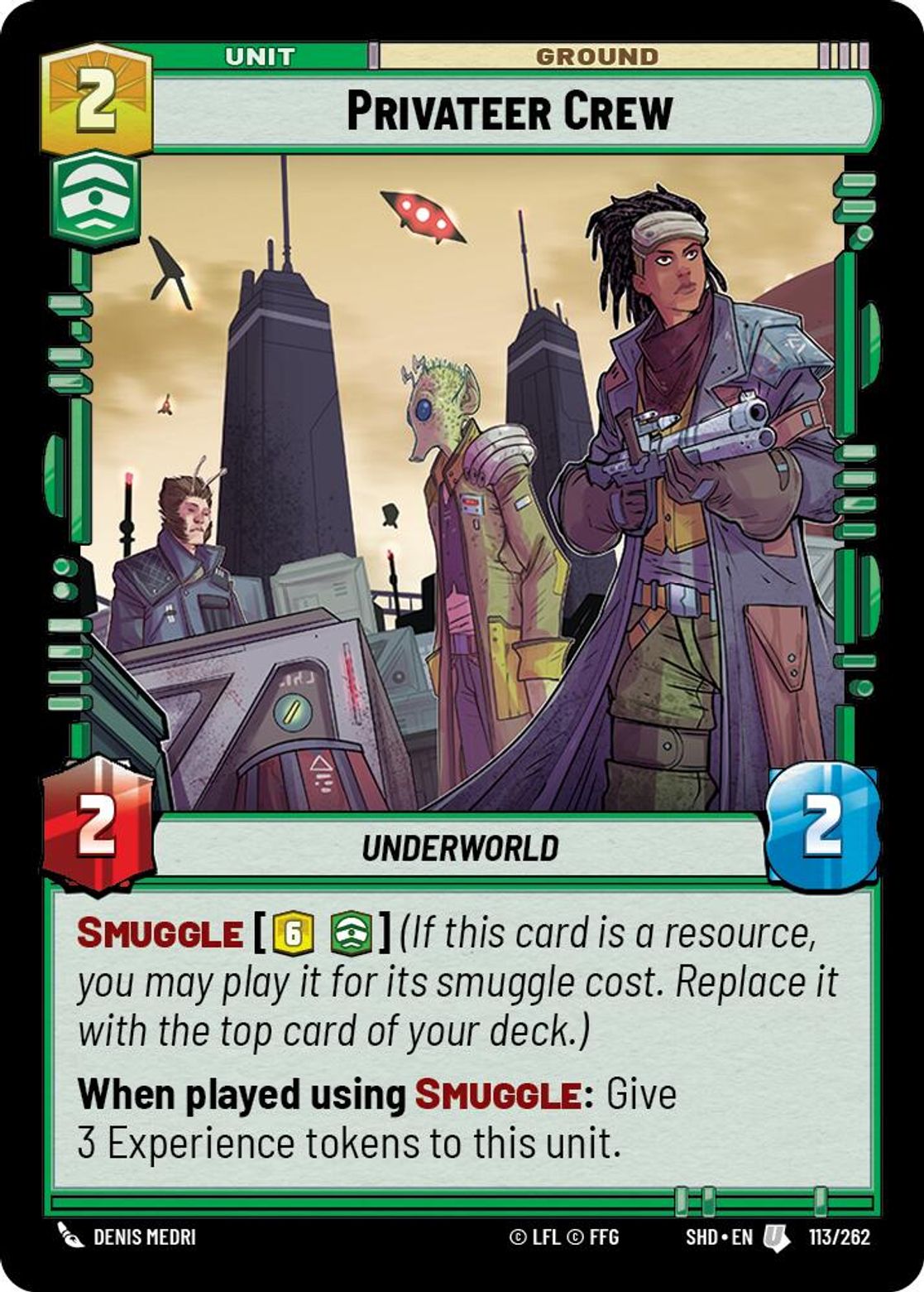 Privateer Crew card art