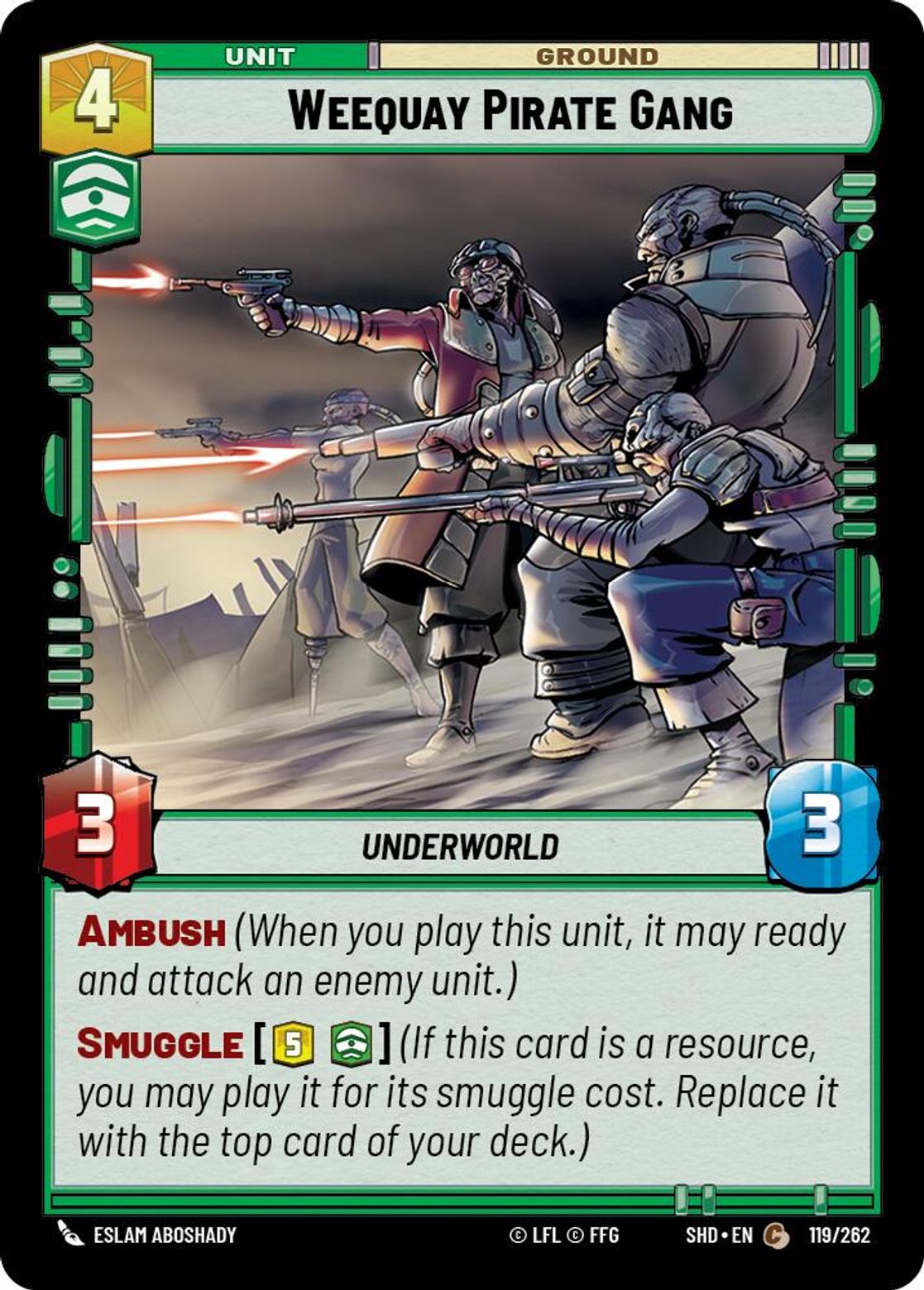 Weequay Pirate Gang card art